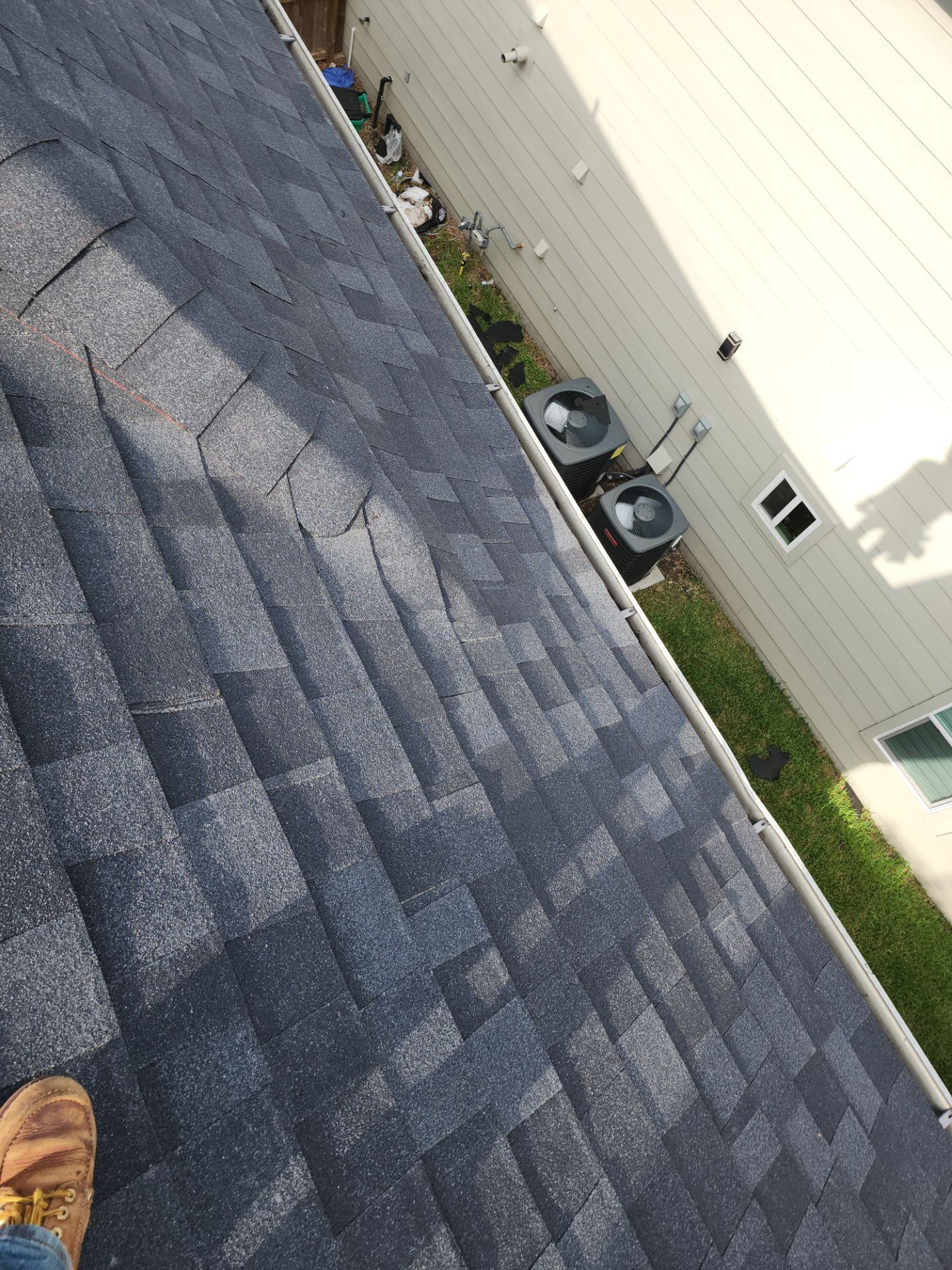 Residential Roofing Installation using Owen's Corning Duration (Lifetime) Shingles by Roof Repair Company