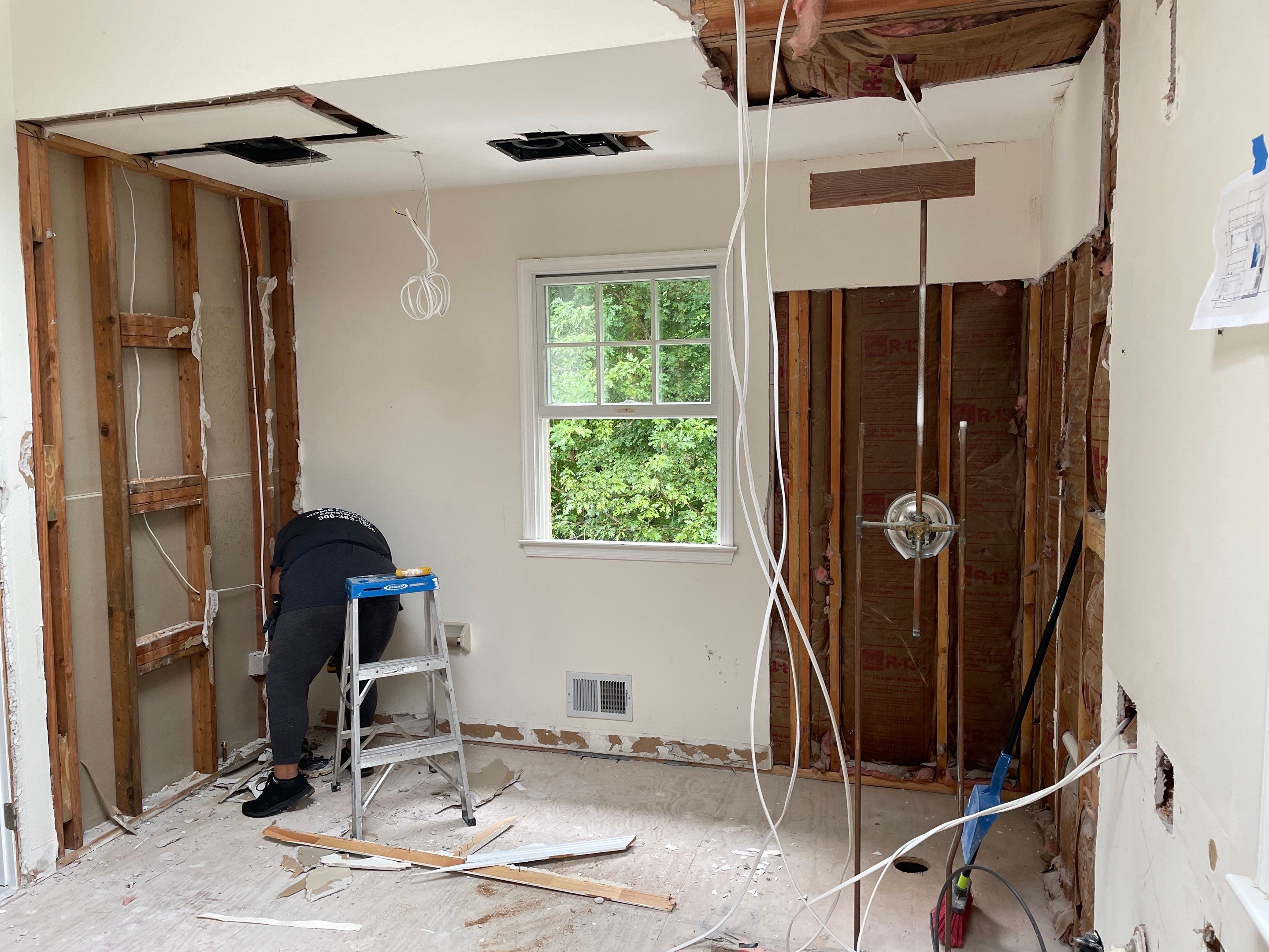 Bathroom Remodel using Tile by Home Concepts Construction