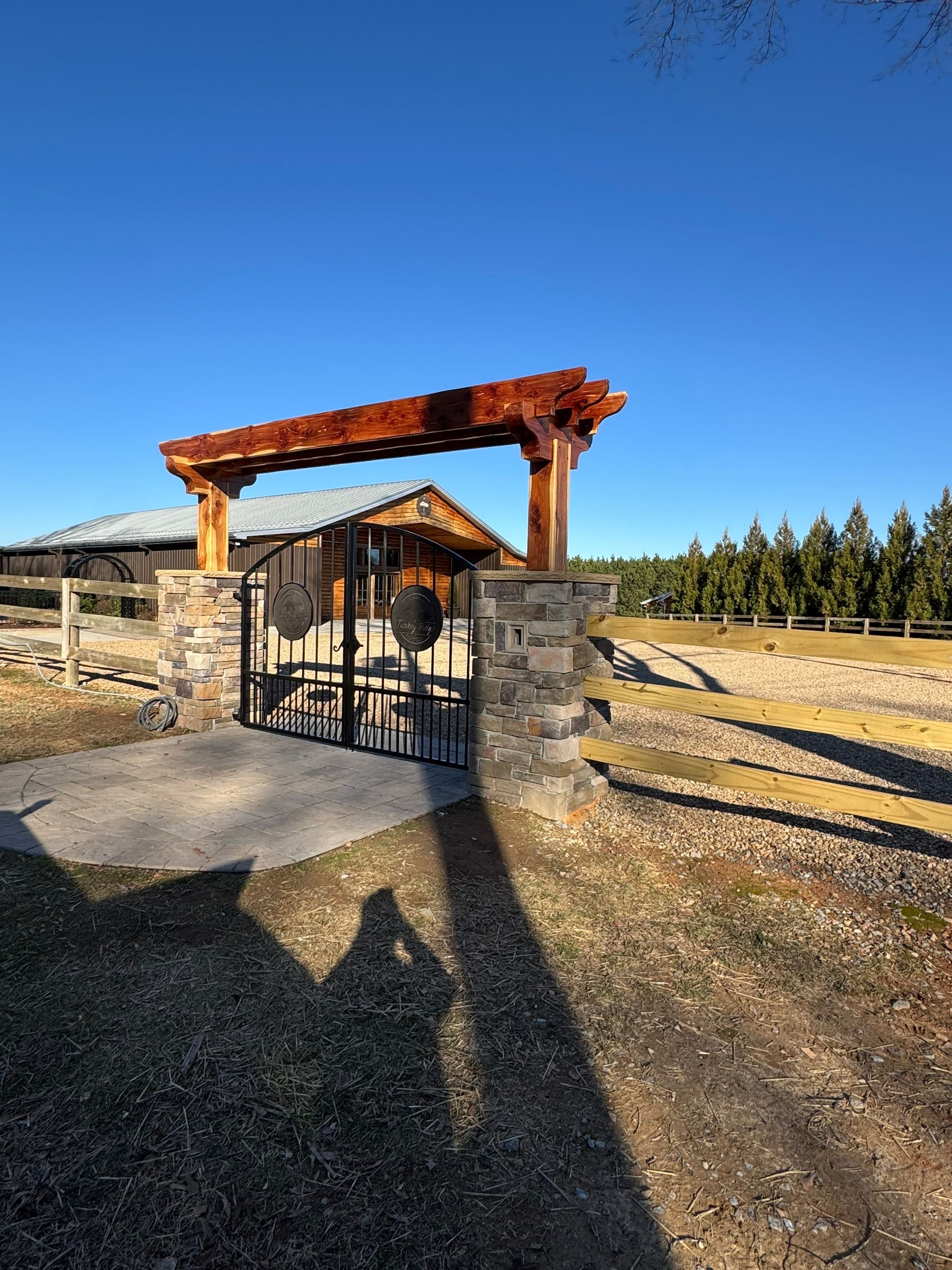 Arbor Entrance by JWH Contracting LLC