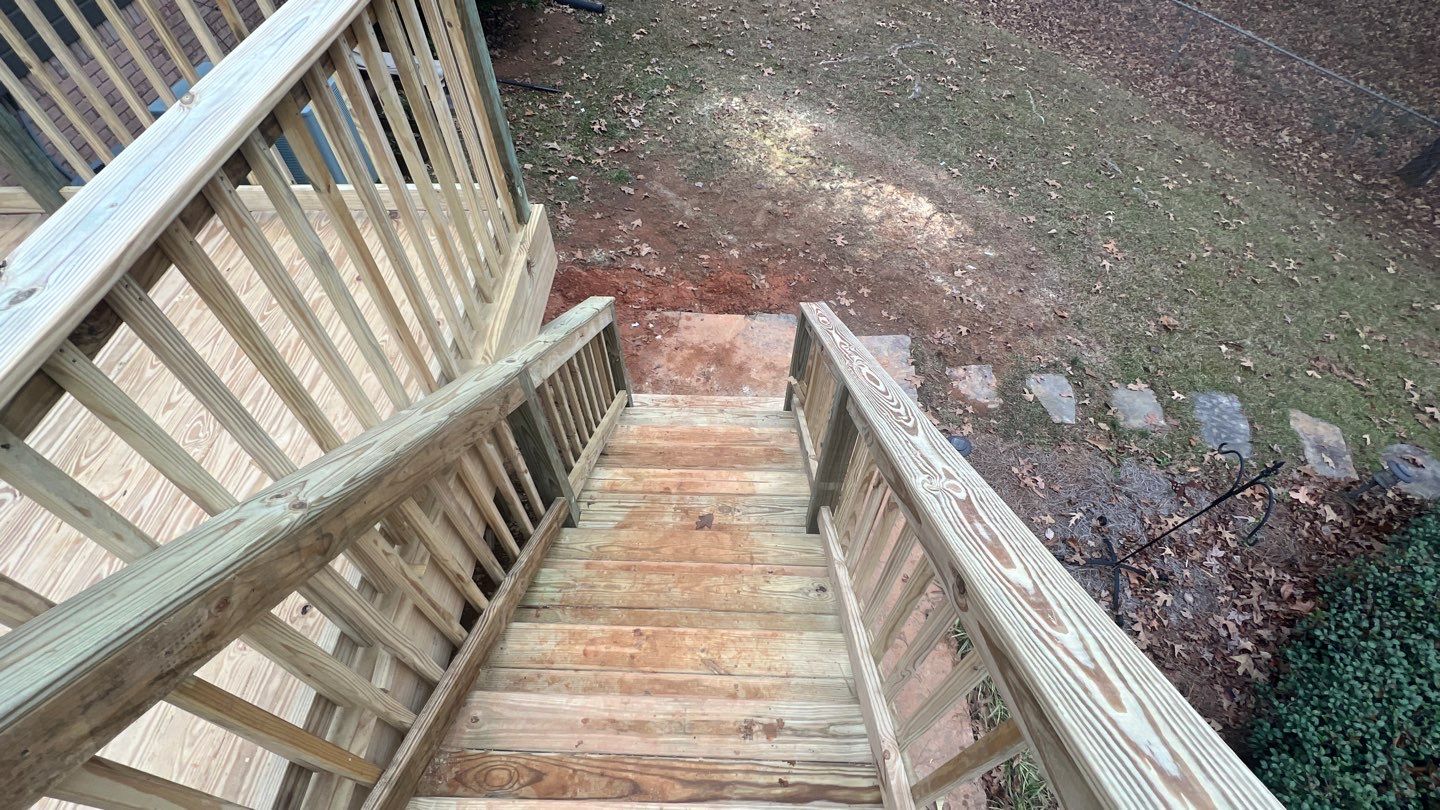 Russet Woods - Deck by Pillar and Pine