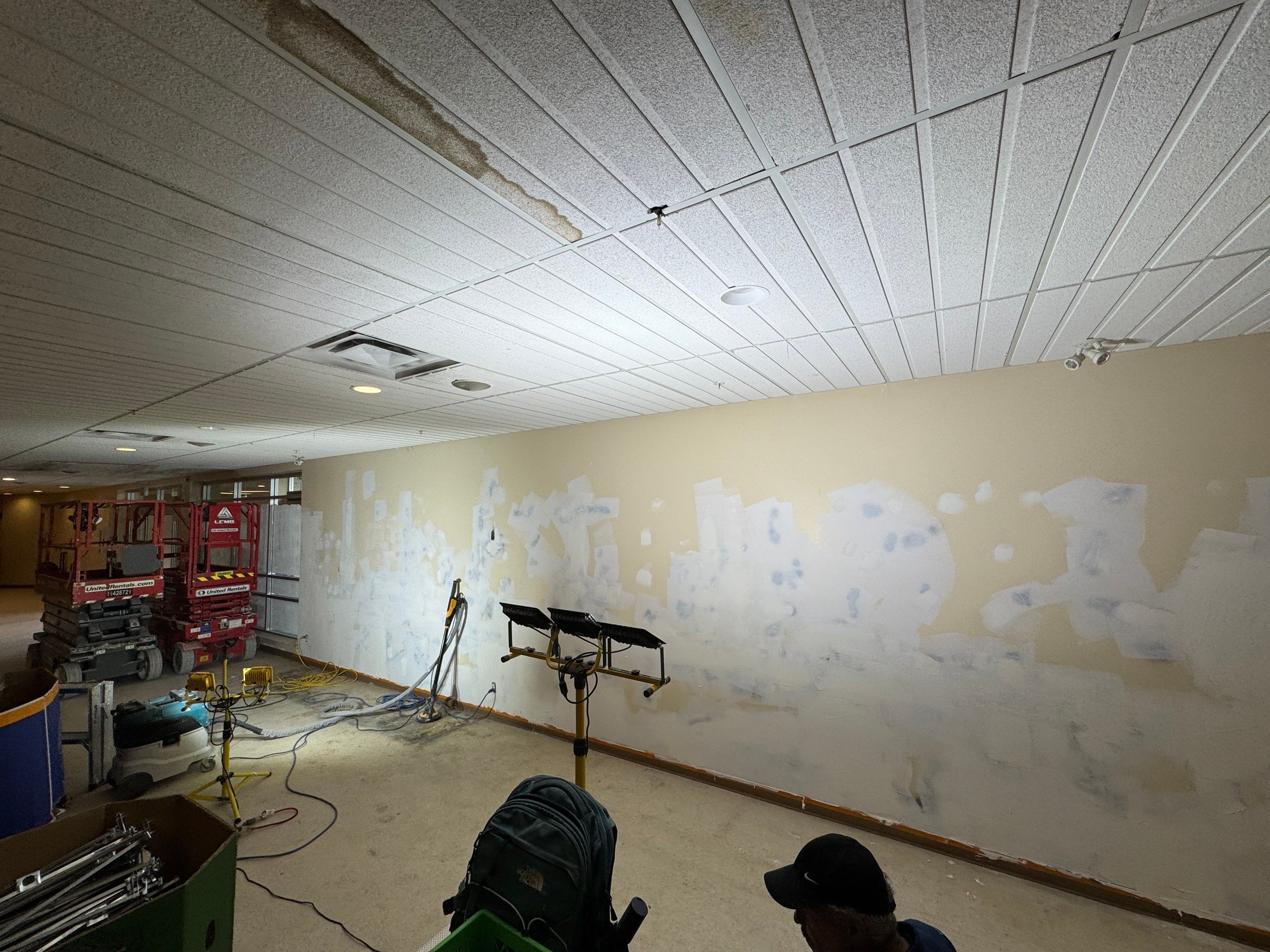 Commercial Prime & Paint Project by YVR Construction Group
