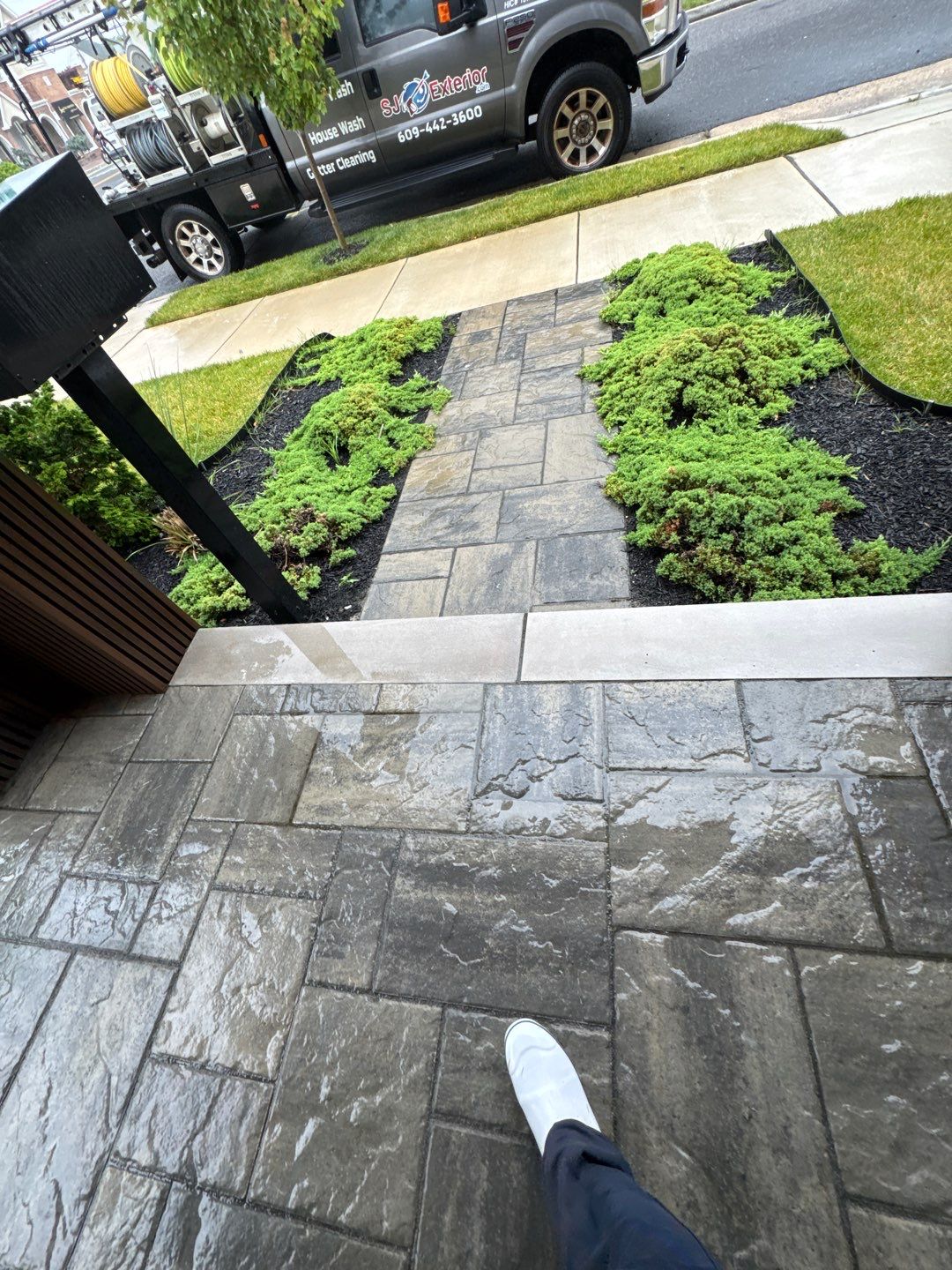 Residential Cleaning using SoftWash-Low Pressure by SJ Exterior