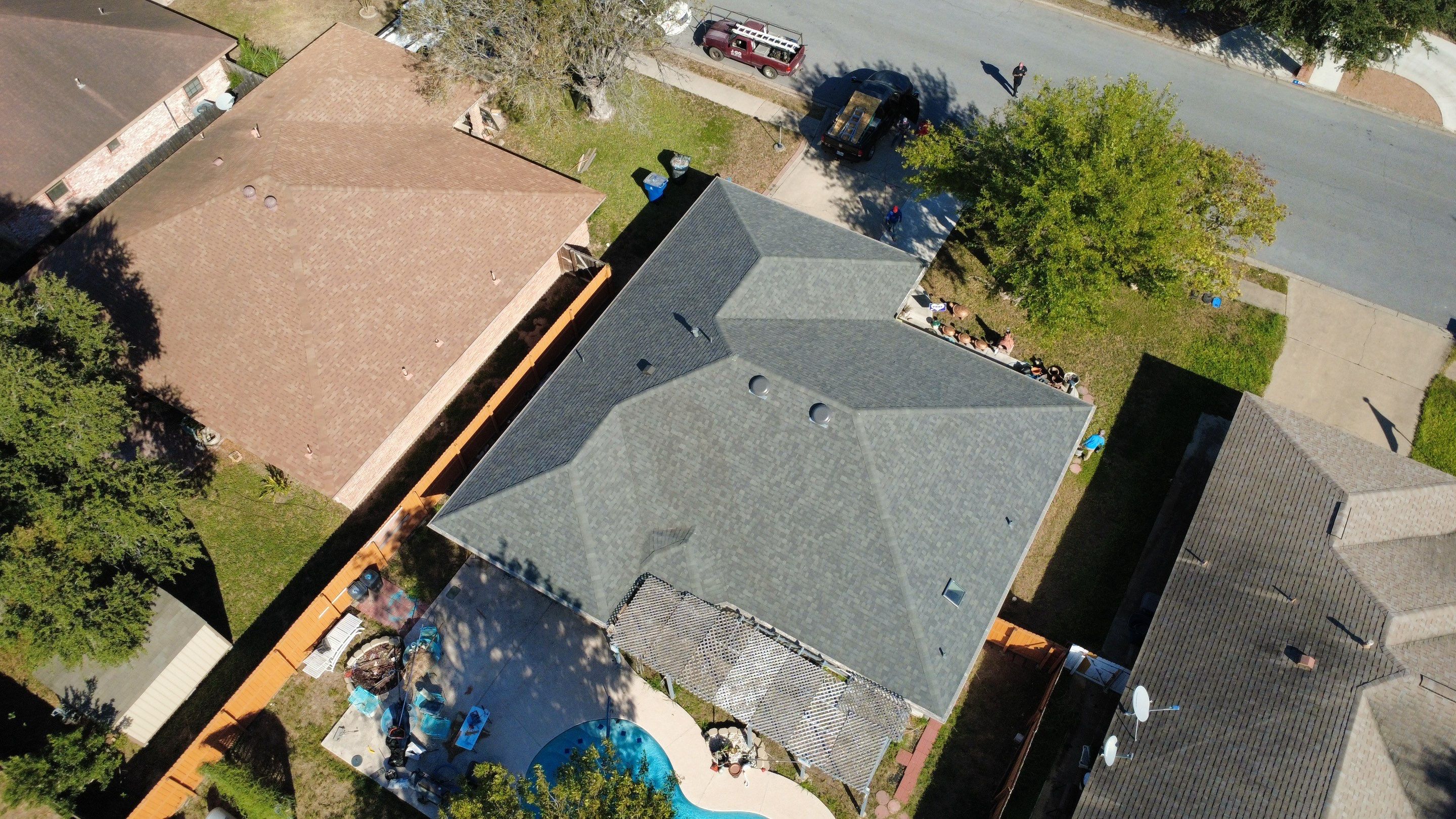 Roofing Replacement using Owens Corning Oakridge Shingles  by Trace Roofing & Construction