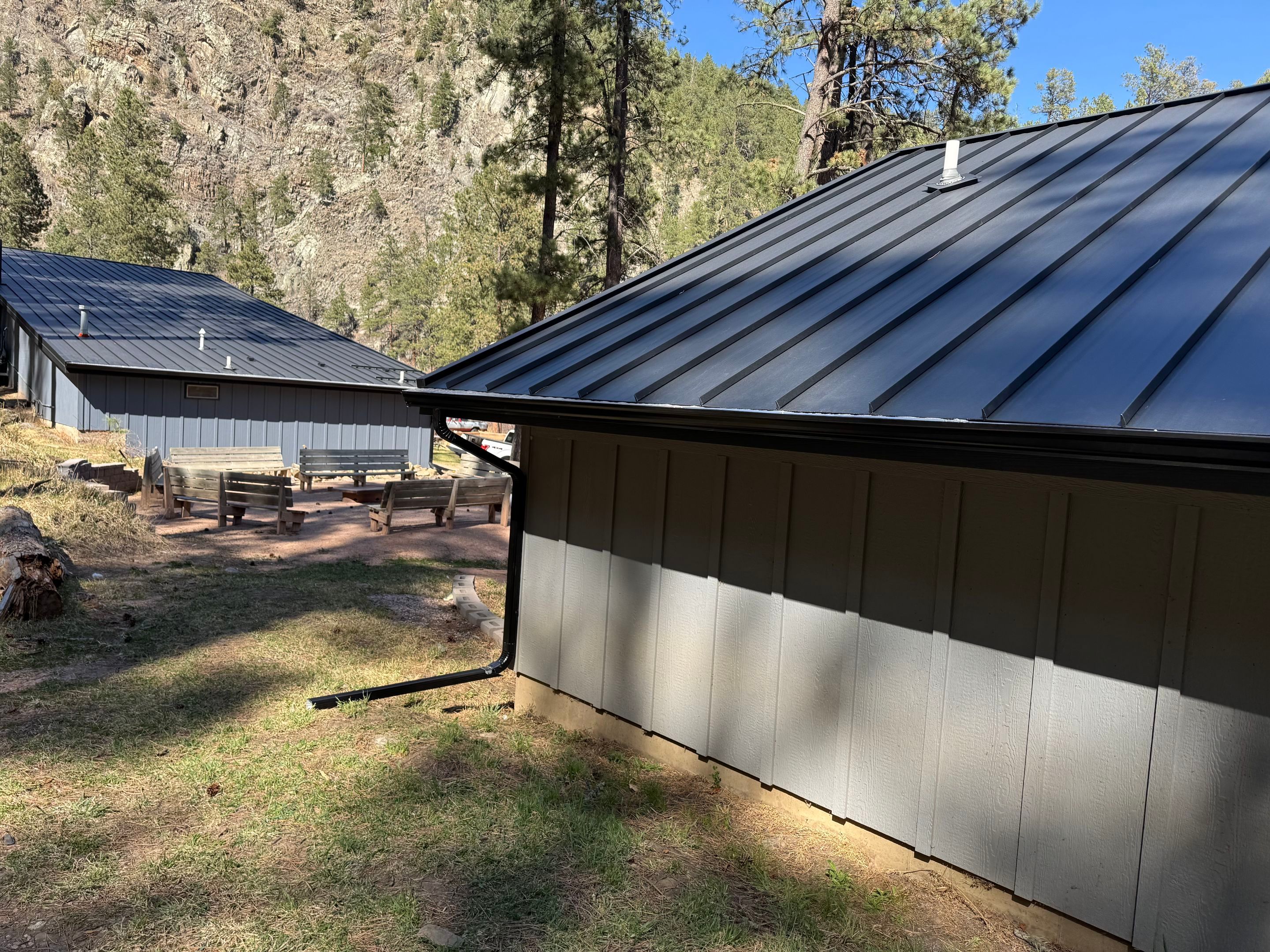 Residential Roofing Installation using Steel Roofing by Weather-Tite Exteriors LLC