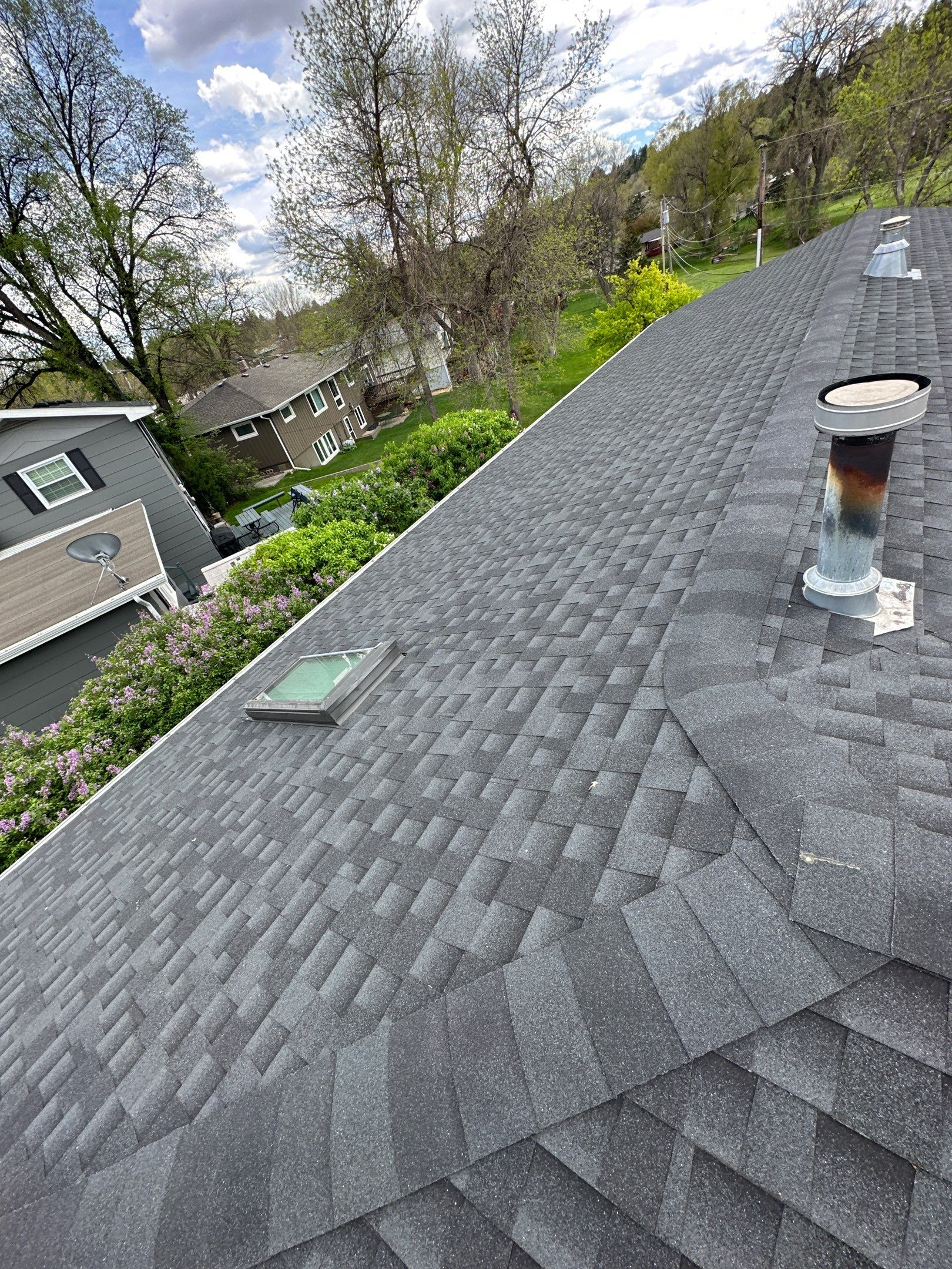 Residential Roofing Installation using Malarkey Shingles by Weather-Tite Exteriors LLC