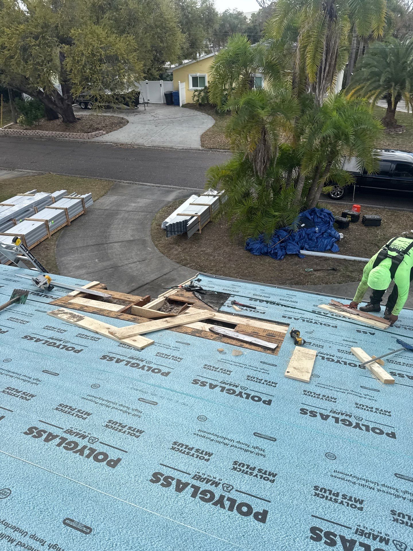 Project in St. Petersburg 33710 by Mitchell Roofing Company LLC