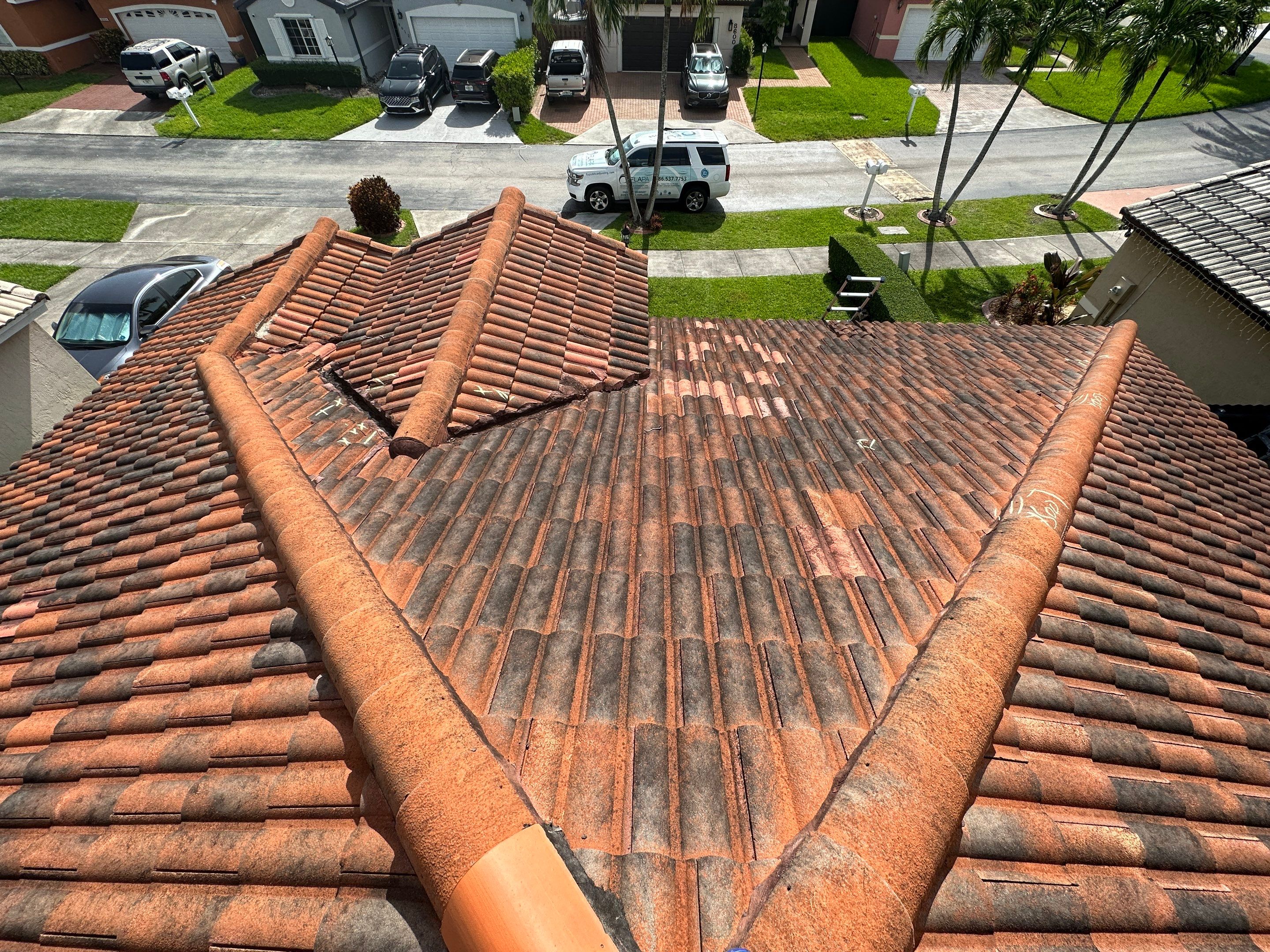 Roof Damage Claim in Miami by FLAPA & KeyStone