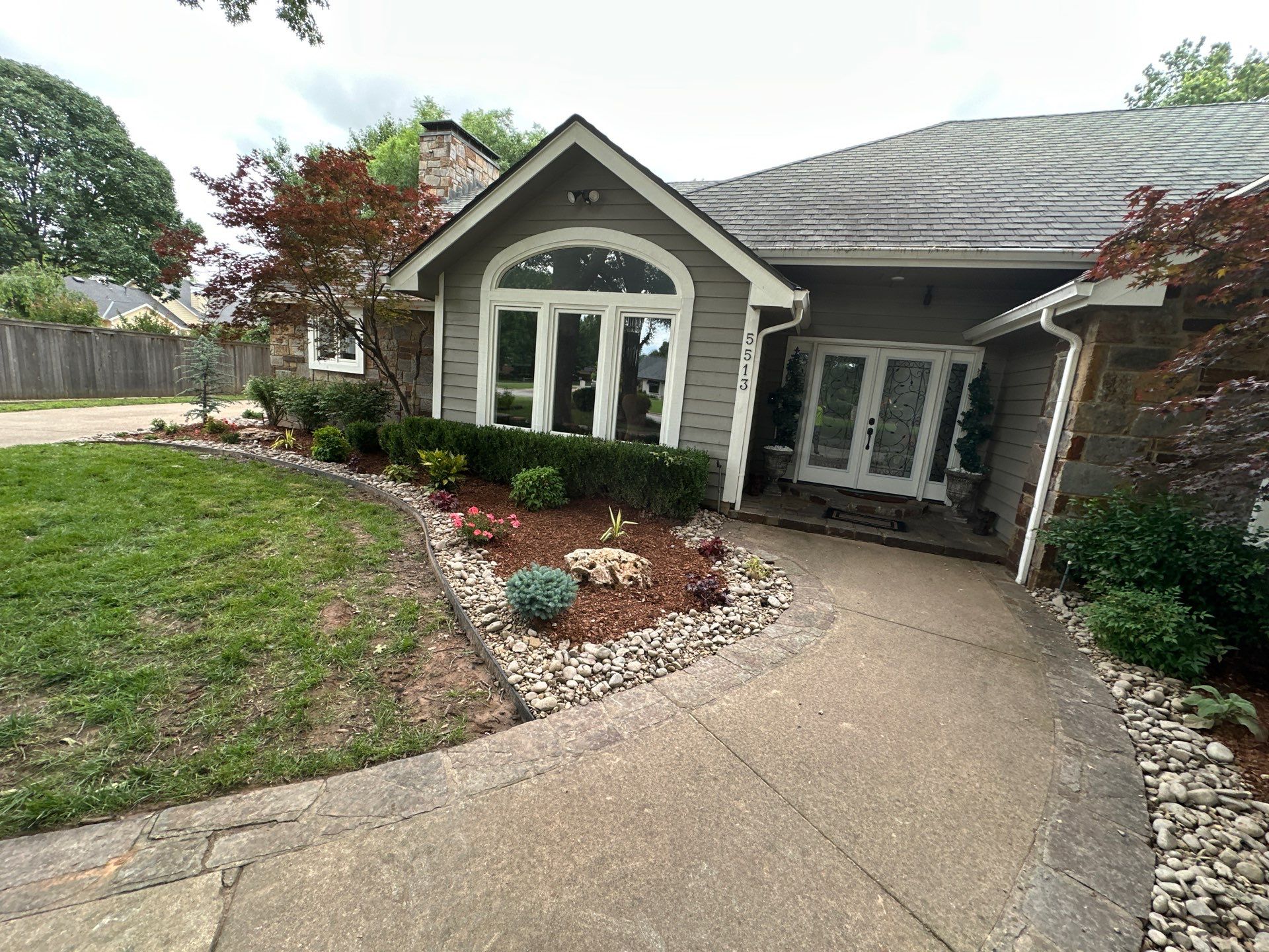 Project in Tulsa by Greenscapes Outdoor