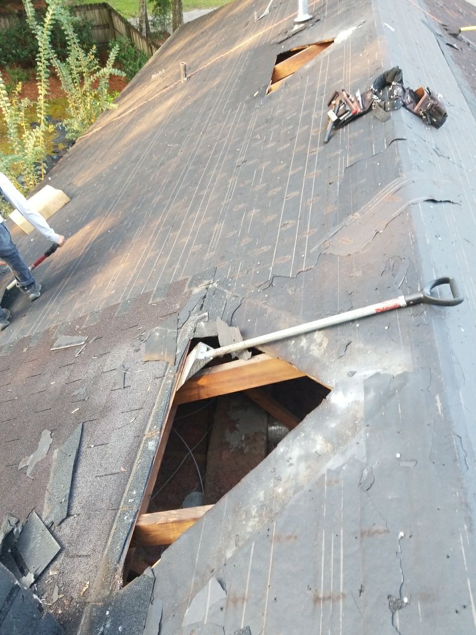 Residential Roofing Installation using Roof Replacement by American Roofing & Construction LLC