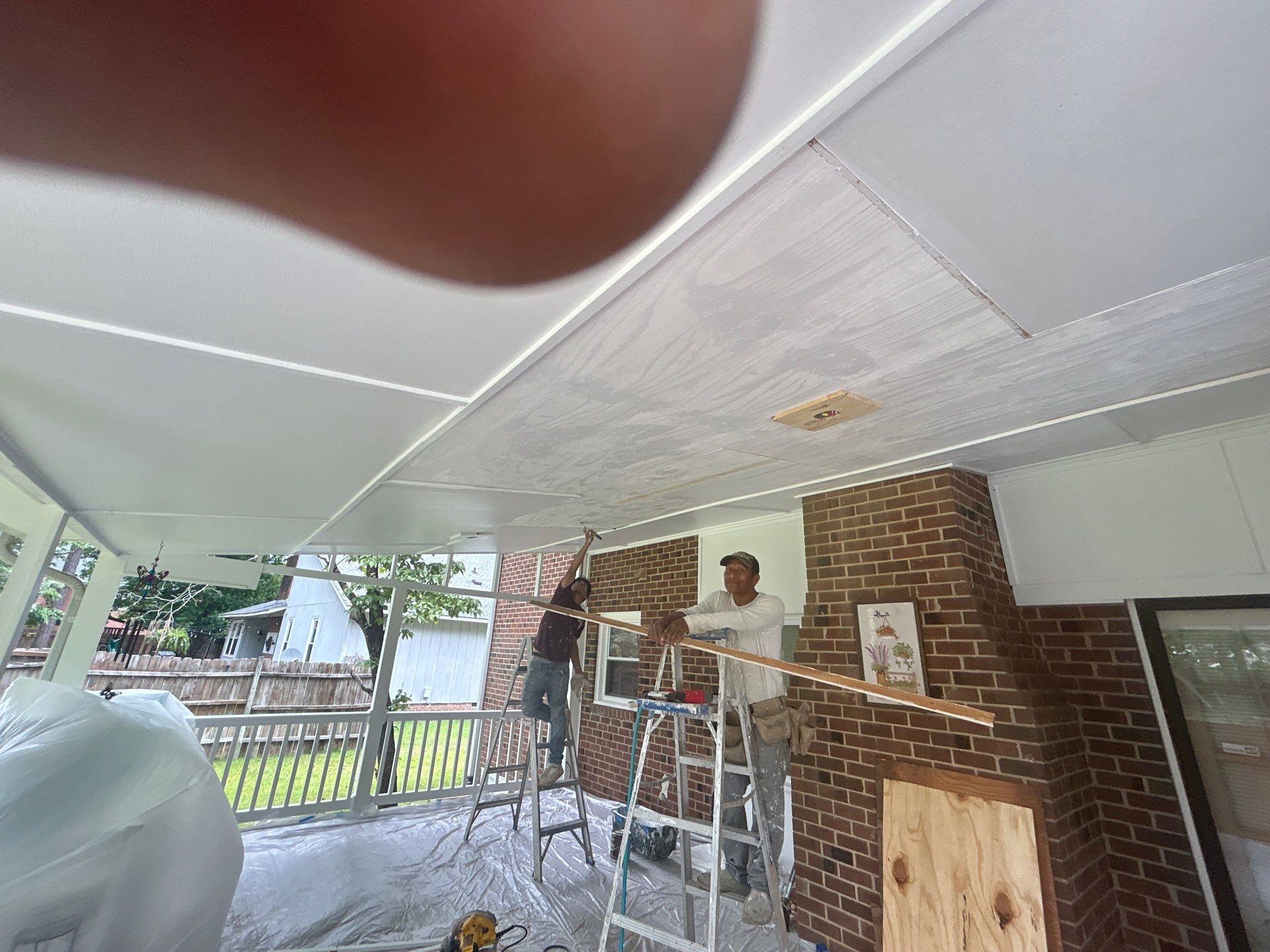 Roof and Porch Repair by Karcher Roofing