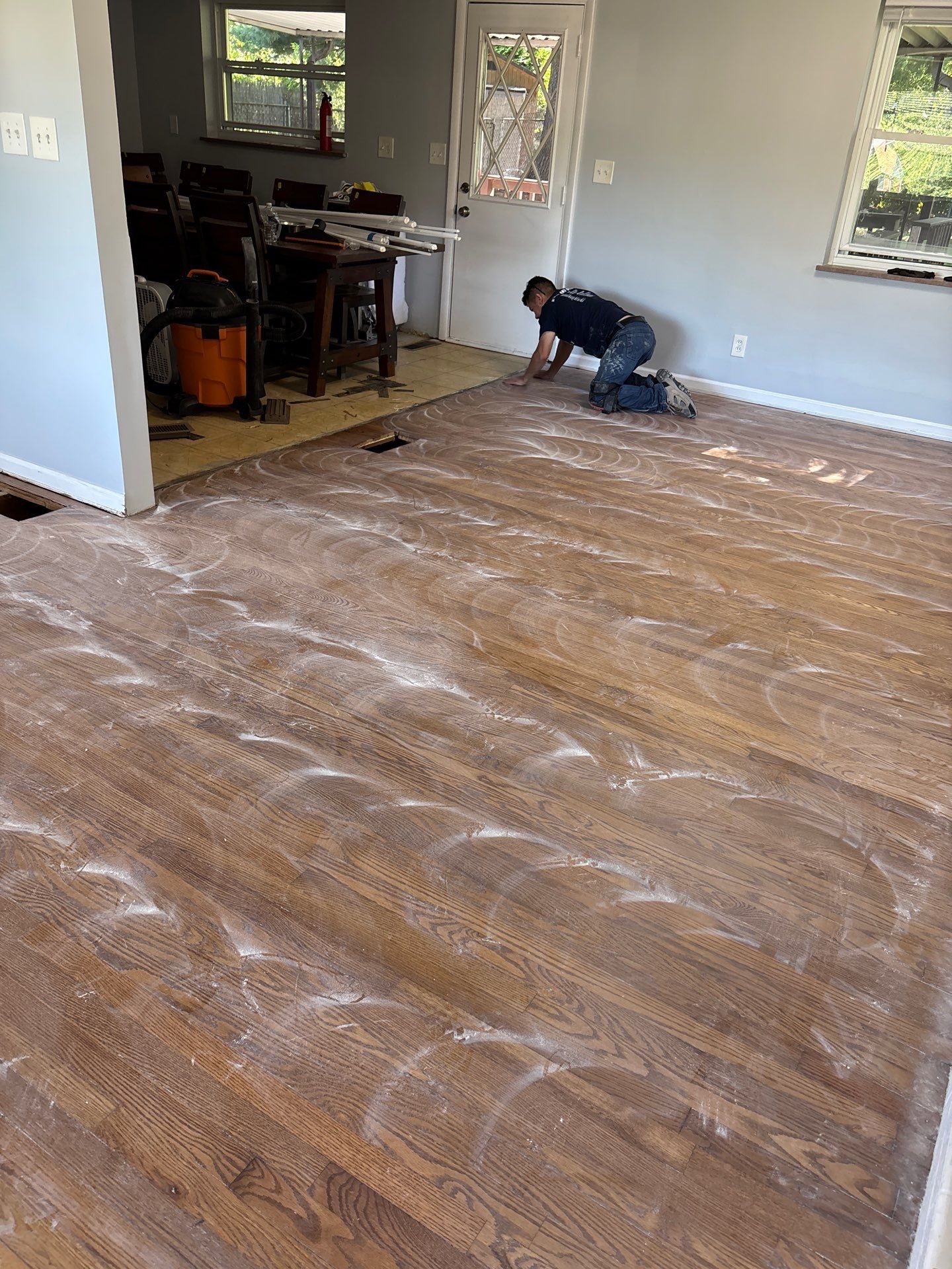 Hardwood Floor Refinish in Villa Hills by Footprints Floors Kentucky