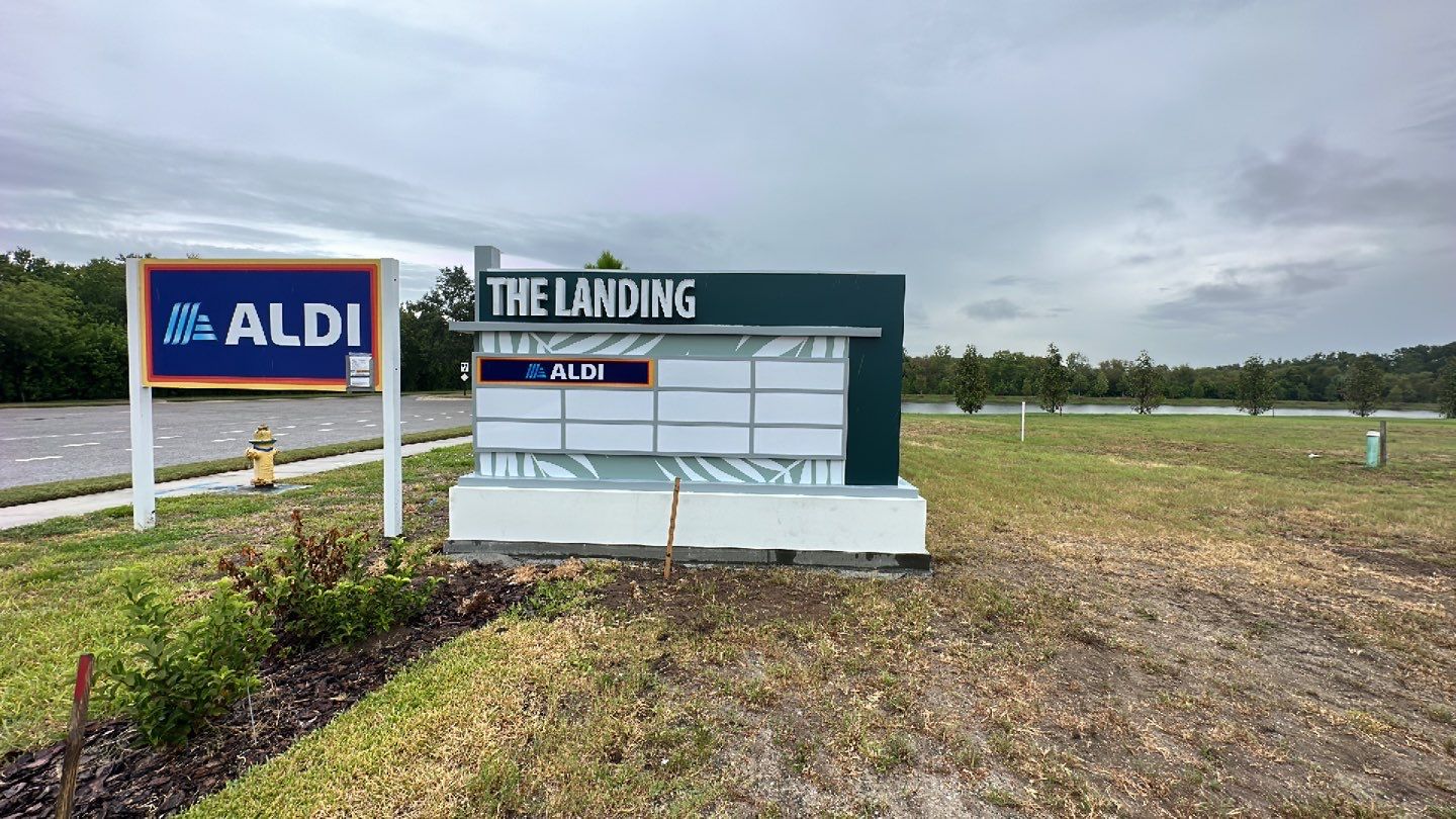 Monument Signs for The Landing by SignCrafters