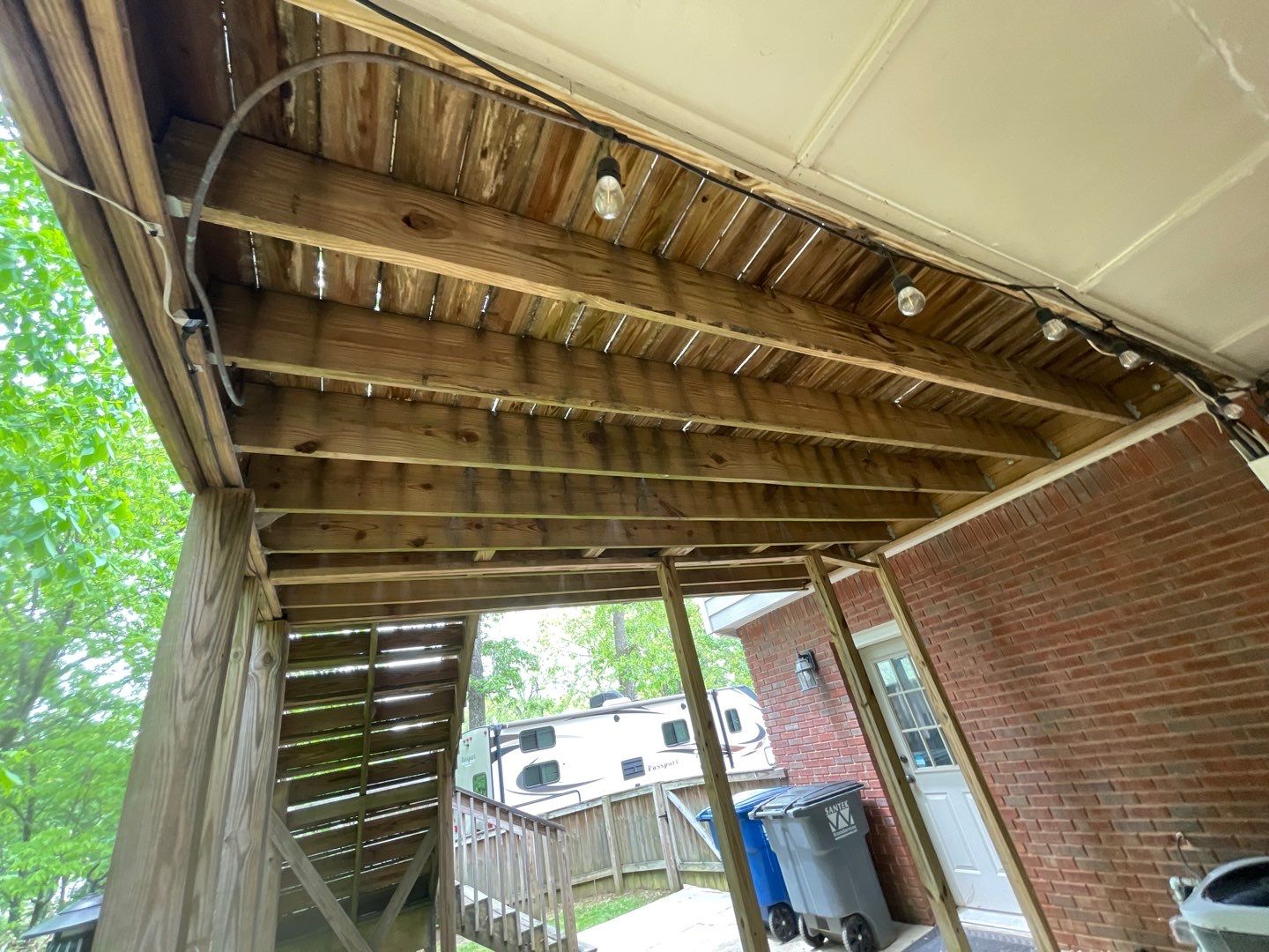 South Trace - Deck Installation  by Pillar and Pine