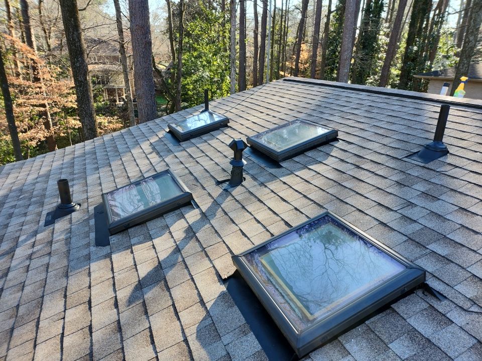 Residential Roofing Installation using GAF Driftwood by Georgia Roof Advisors