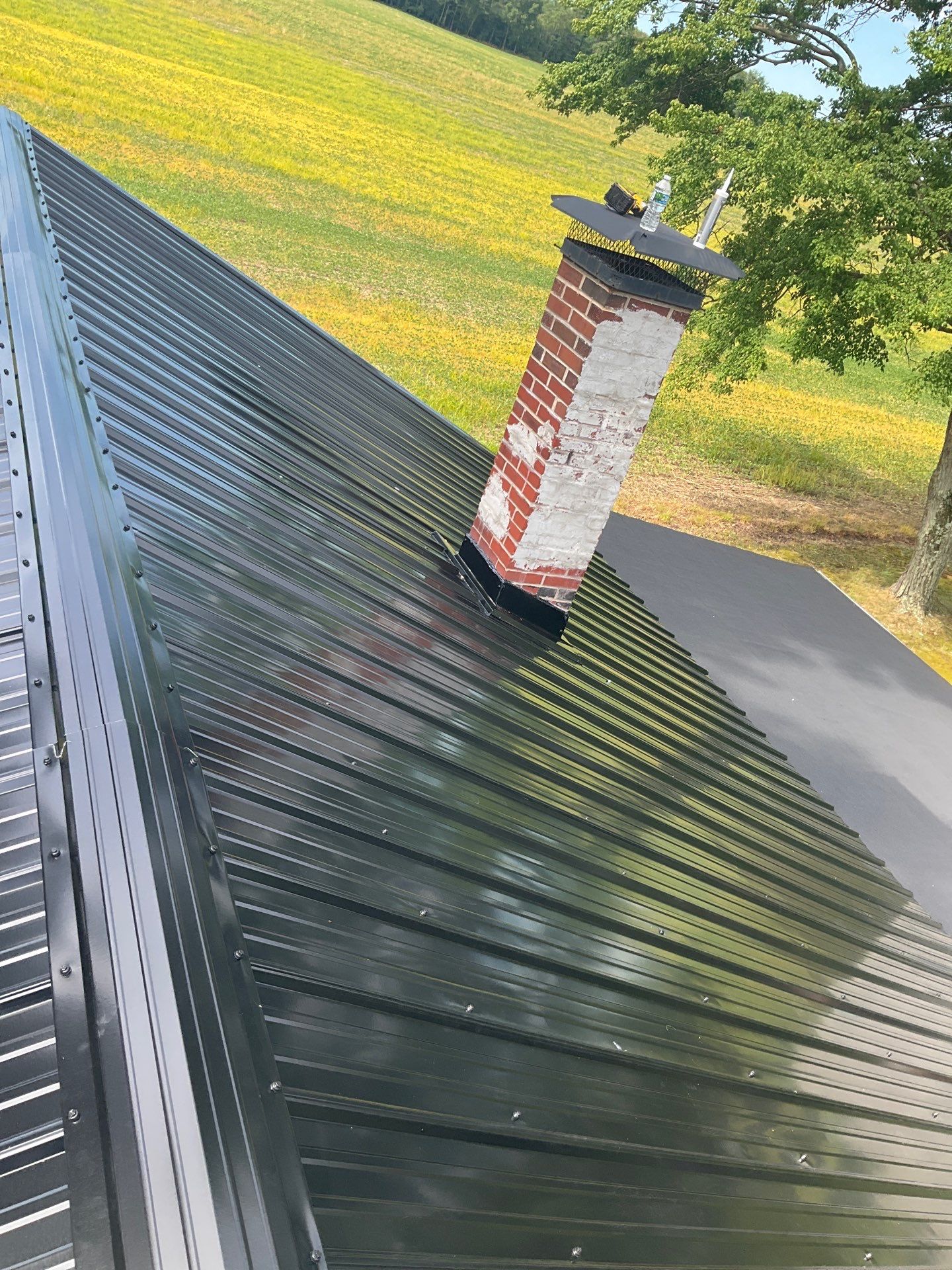 Alpha Rib, Color, Black by Eagle Eye Roofing