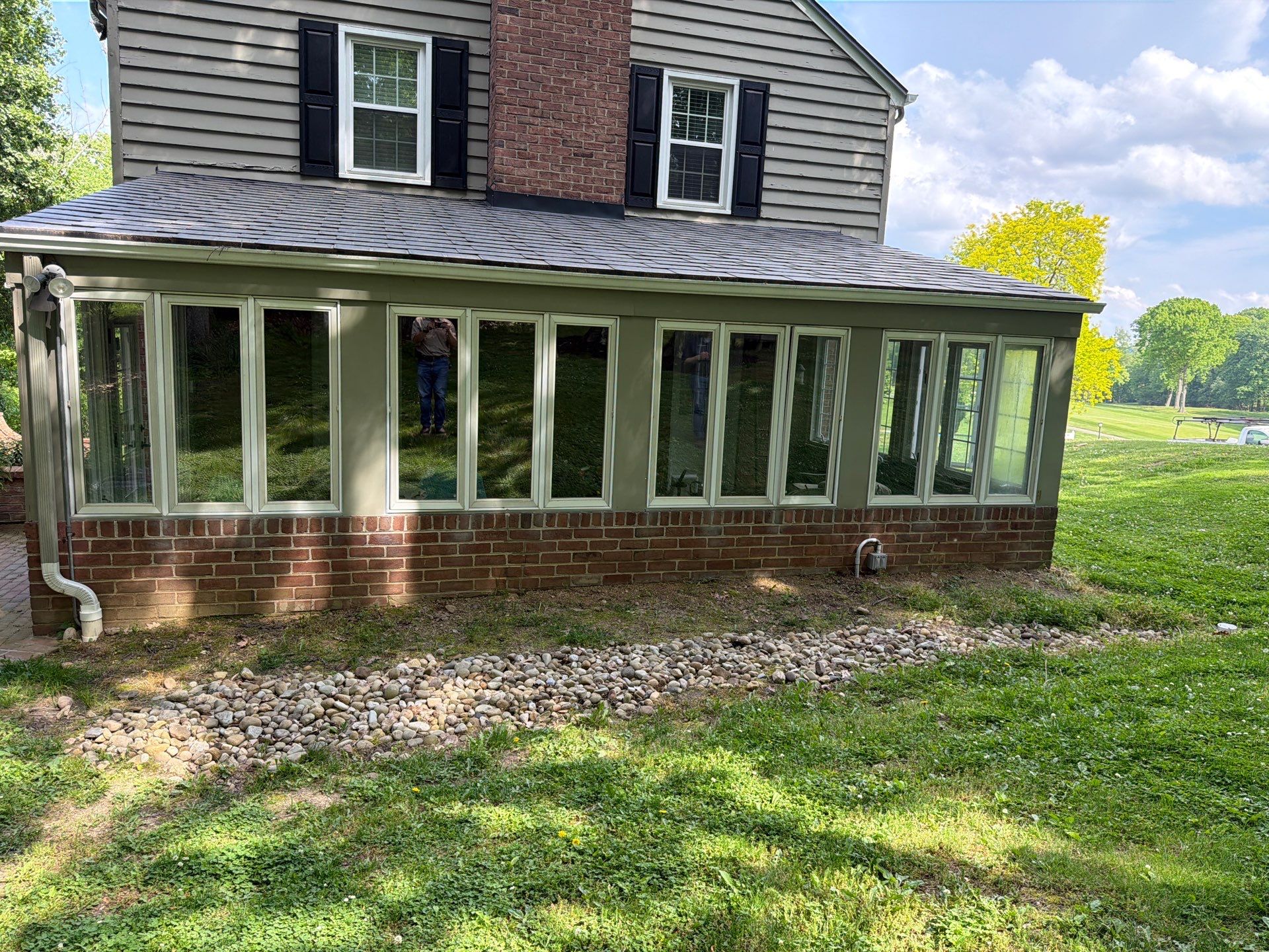James Hardie Transformation of a Majestic Sewickley Heights Home by Ideal Siding Pittsburgh