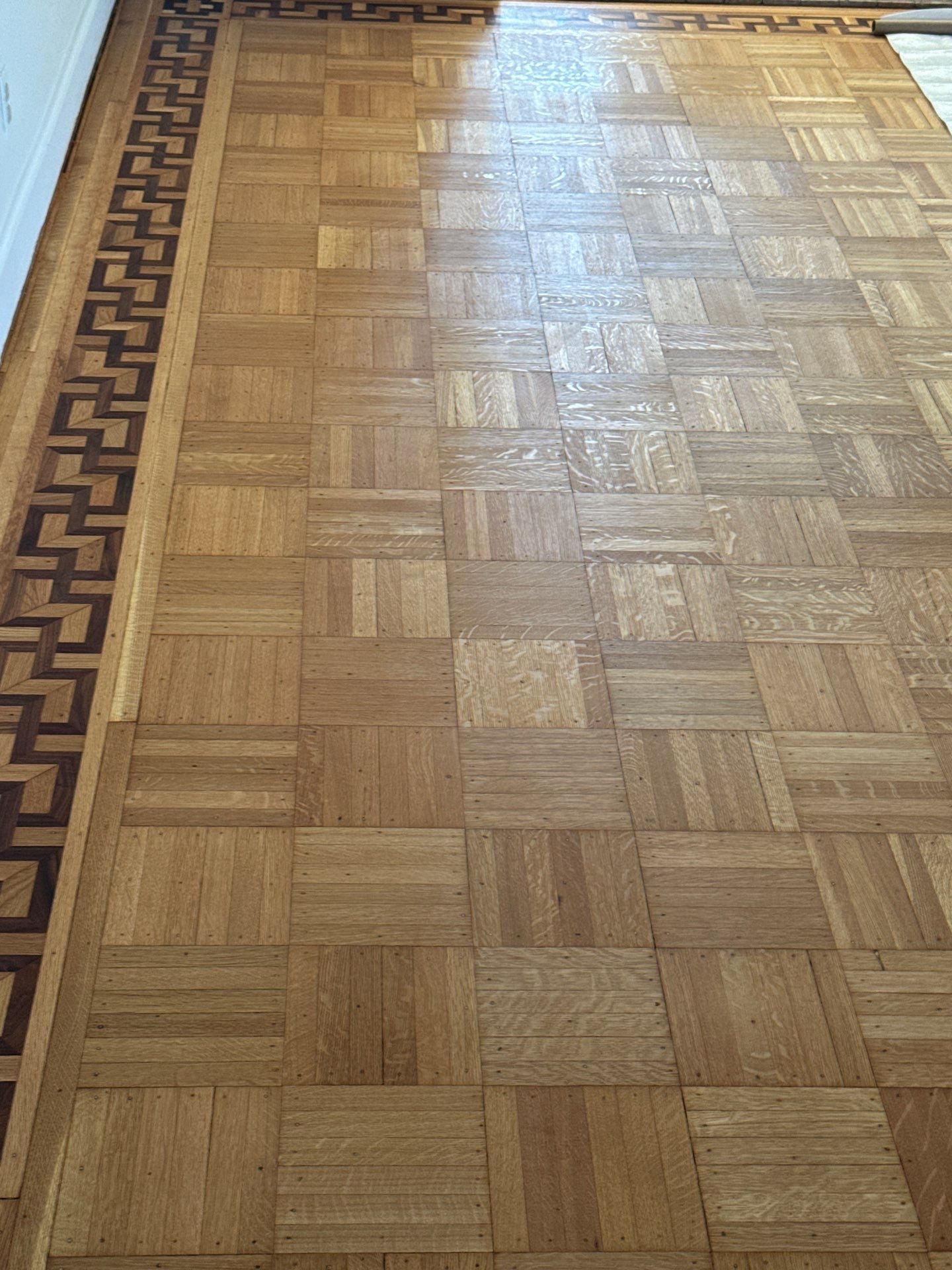 Historic Hardwood floor restoration  by Ann Arbor Hardwoods 