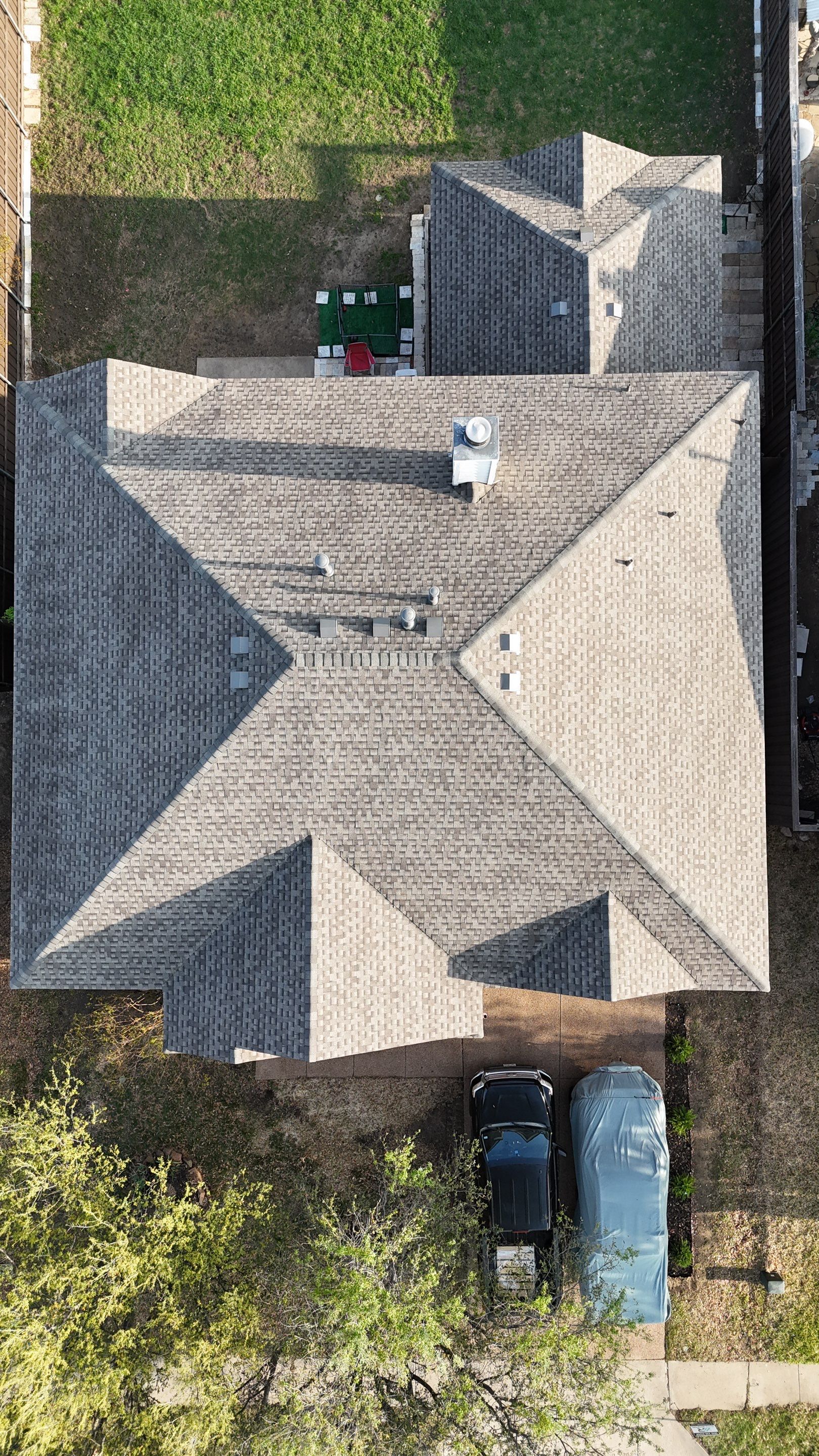 Residential Roof Replacement using GAF HDZ - Weathered Wood by Elite Roofing LLC