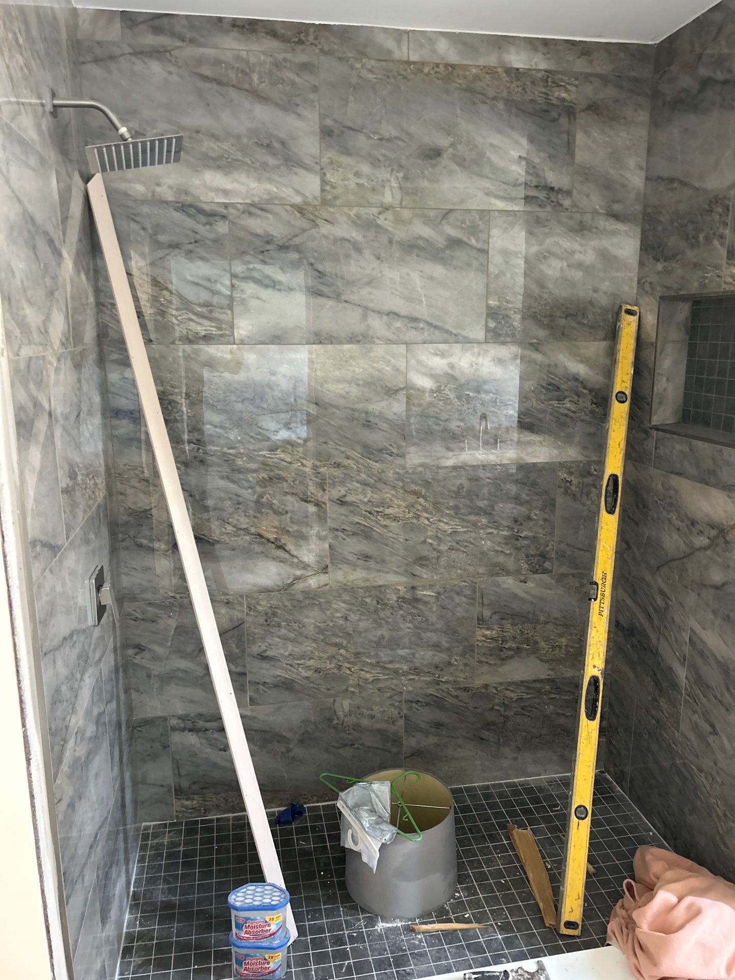 Luxury Bathroom Makeover: Walk-in Shower & Saloon Doors Renovation by urban green energy llc