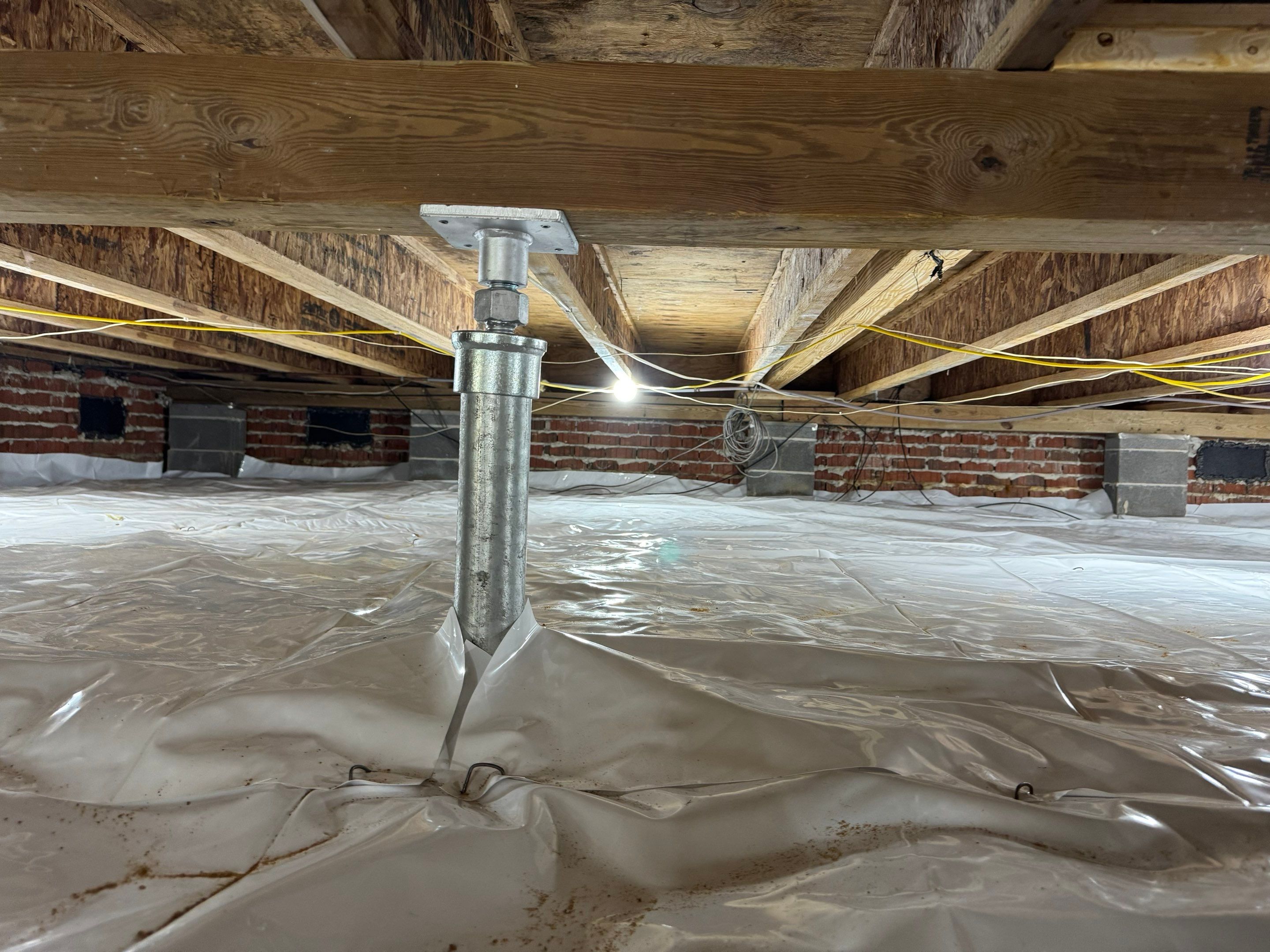 Project in Suffolk by Patriot Crawl Space Repairs