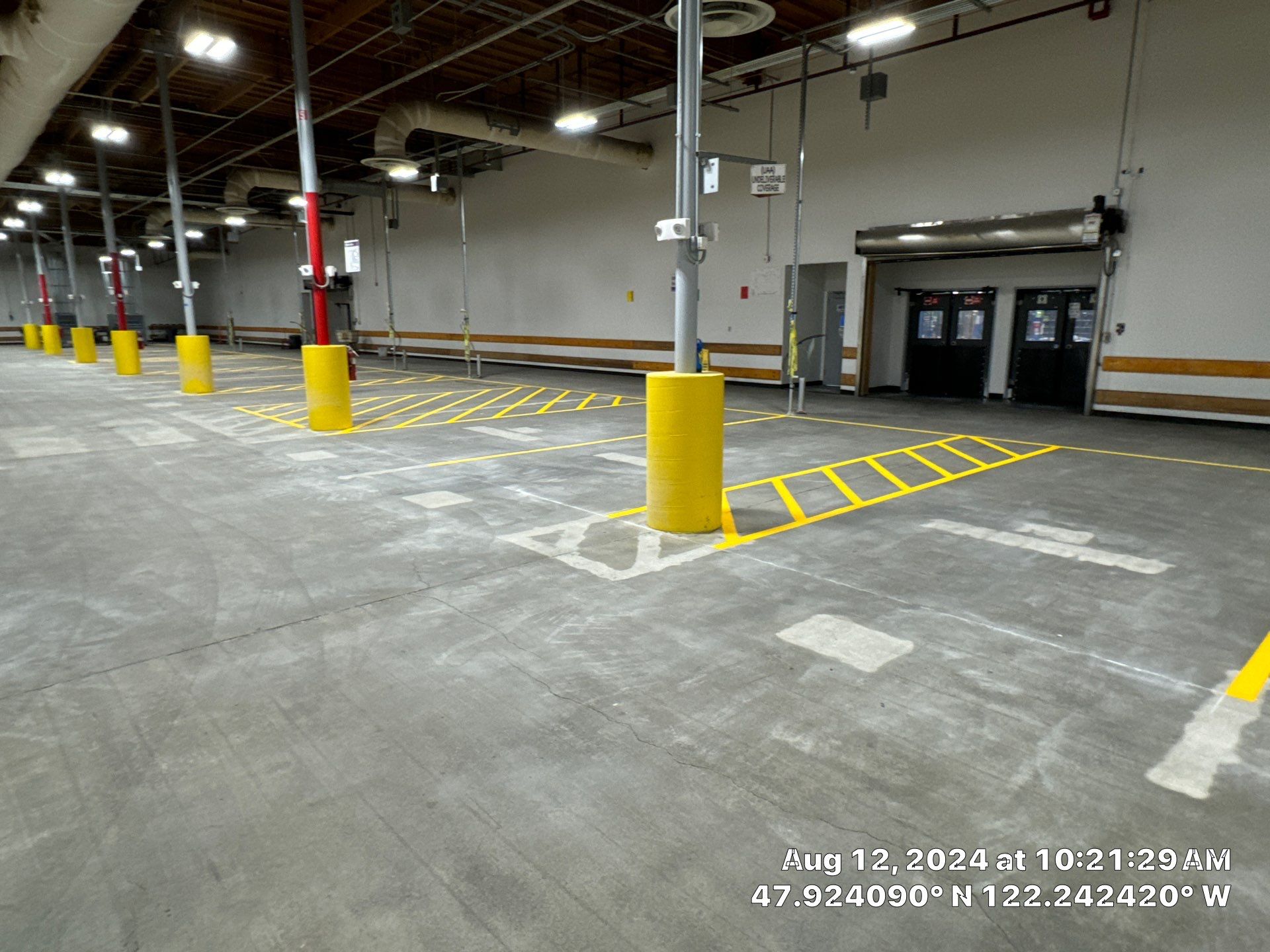 USPS Asphalt Patch Repair, Indoor Parking Lot Sandblast, Outdoor Parking Lot Sealcoating & Indoor/Outdoor Parking Lot Striping  by Jireh Asphalt & Concrete Inc 