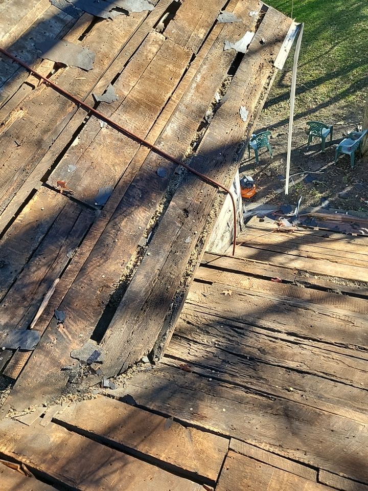 ATLAS PINNACLE COLOR: PRISTINE SCOTCHGARD HEARTHSTONE DRIP EDGE: BLACK by Eagle Eye Roofing