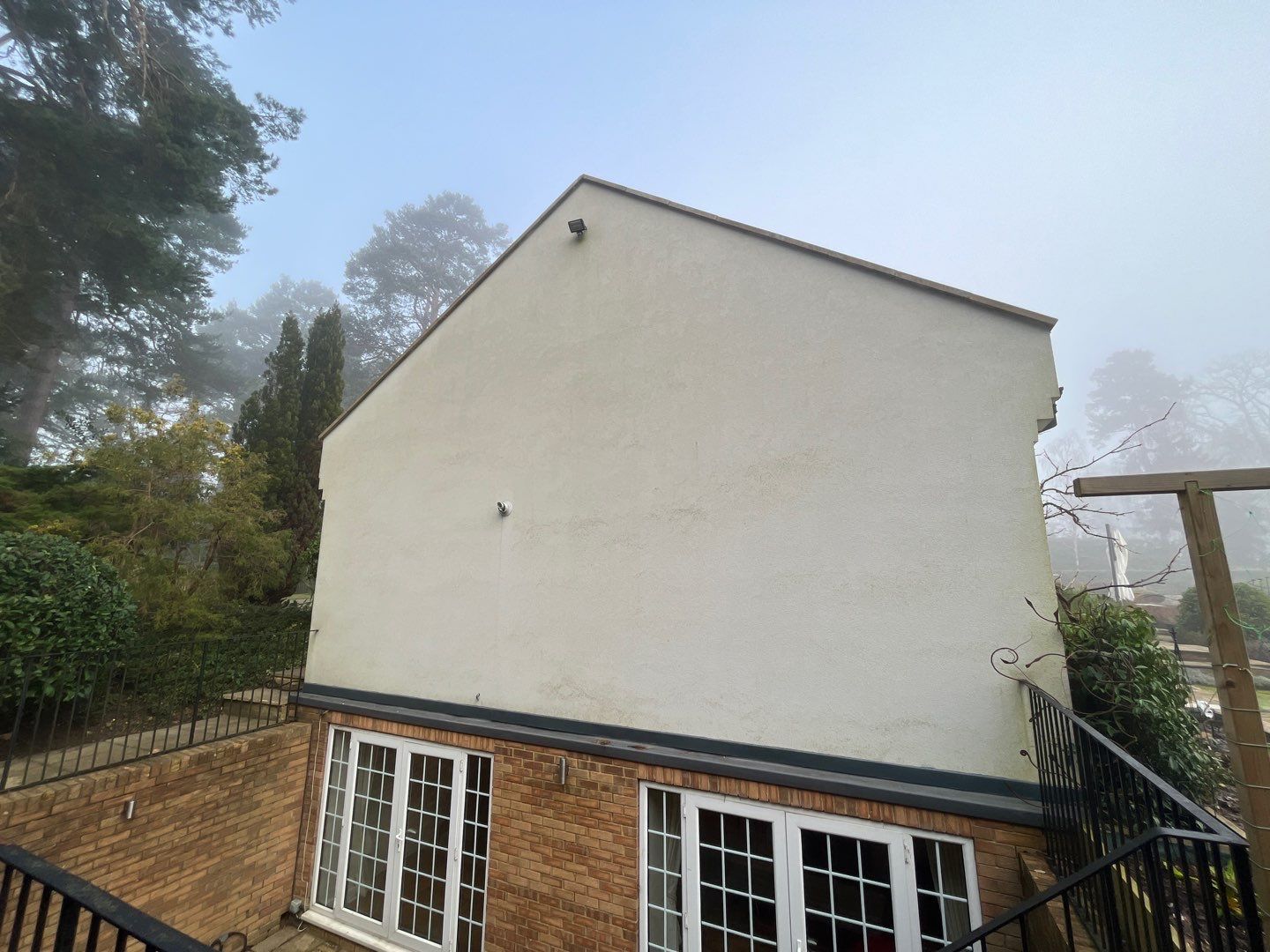 Render Clean using Safewash Eco by Ges Exterior Cleaning ltd