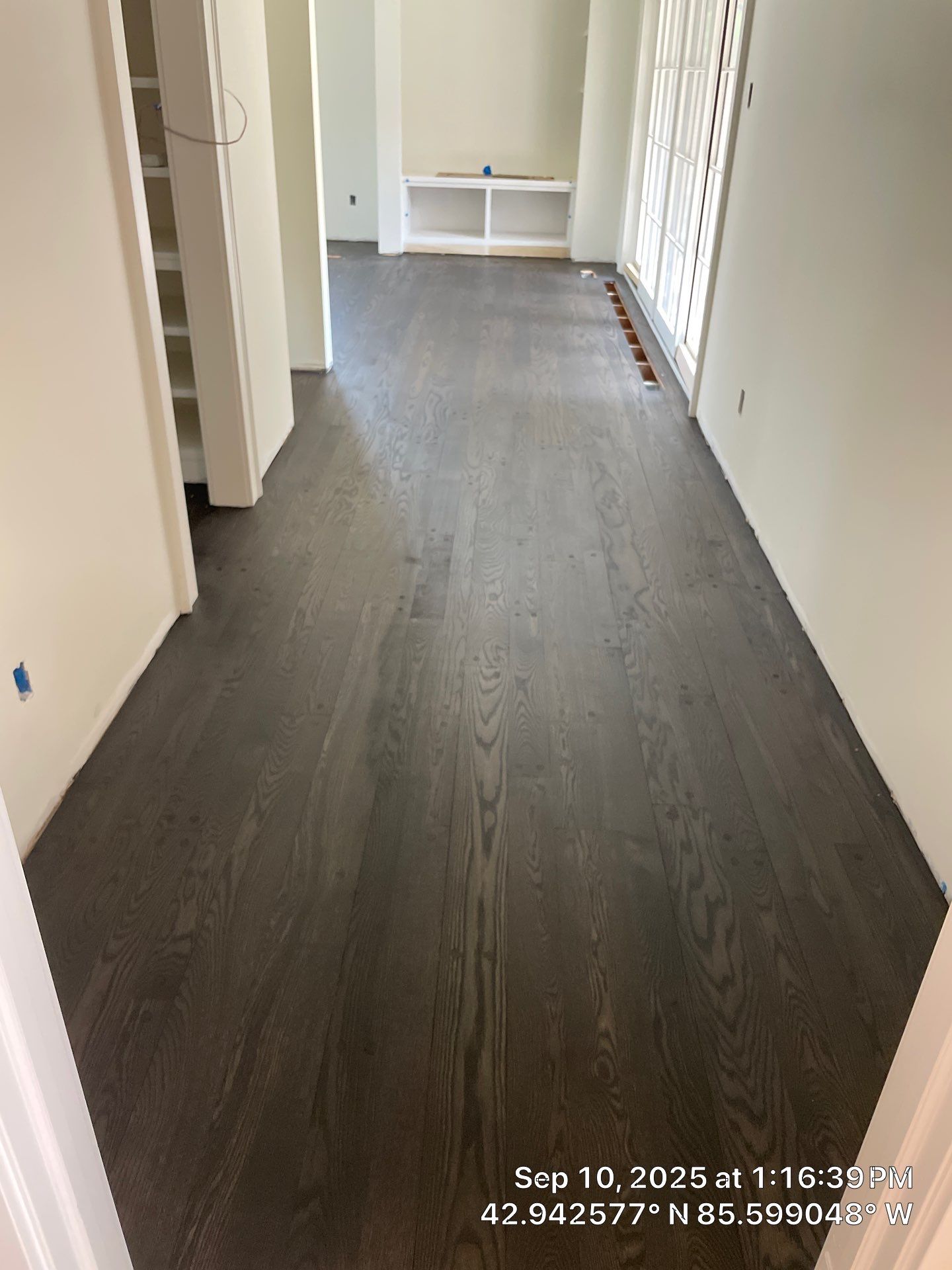 BEAUTIFUL PATTERN FLOORING handcrafted and installed in East Grand Rapids! by RTBaldwin Hardwood Floors