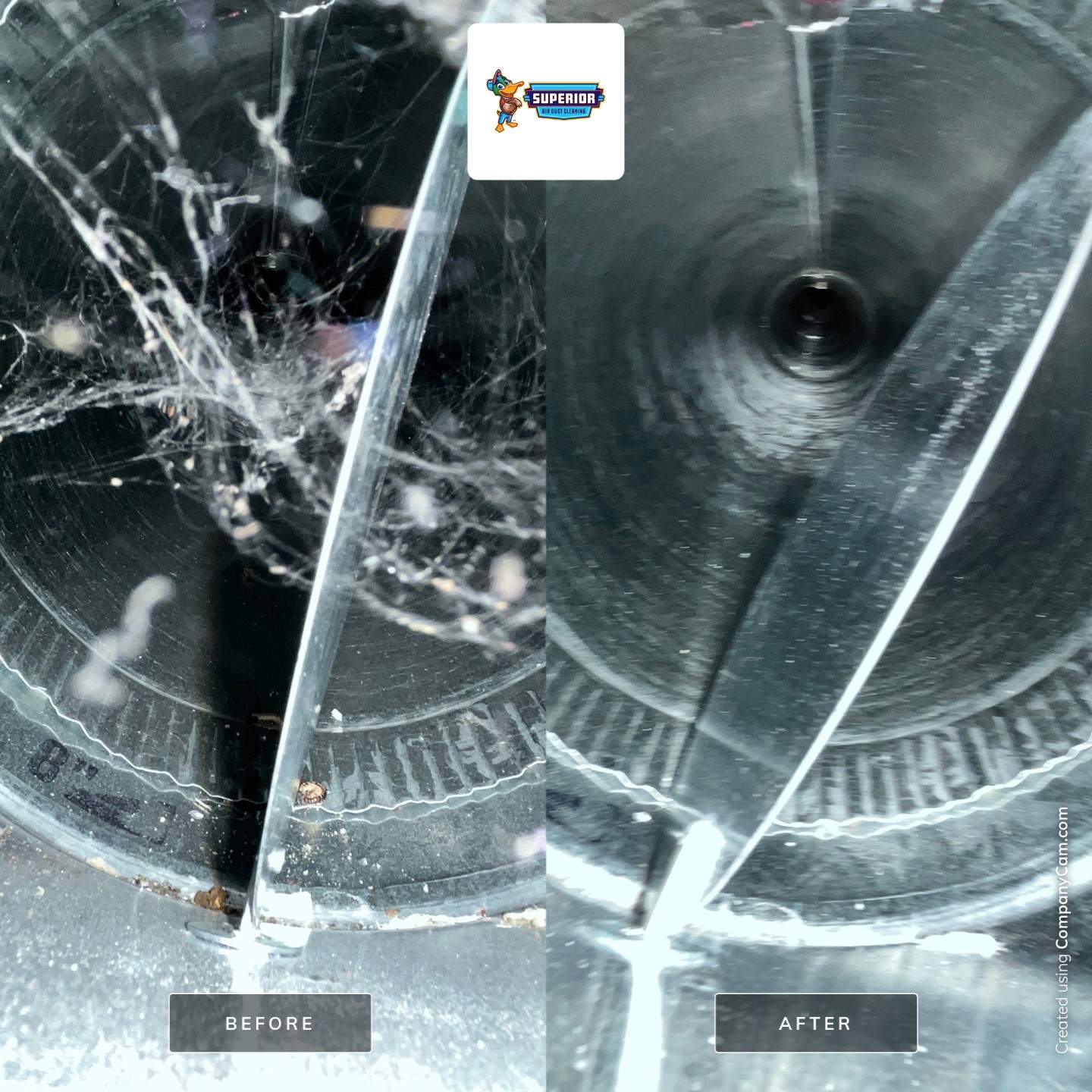 Air Duct Cleaning With a Vacuum Truck in Cranberry Twp, PA by Superior Air Duct Cleaning