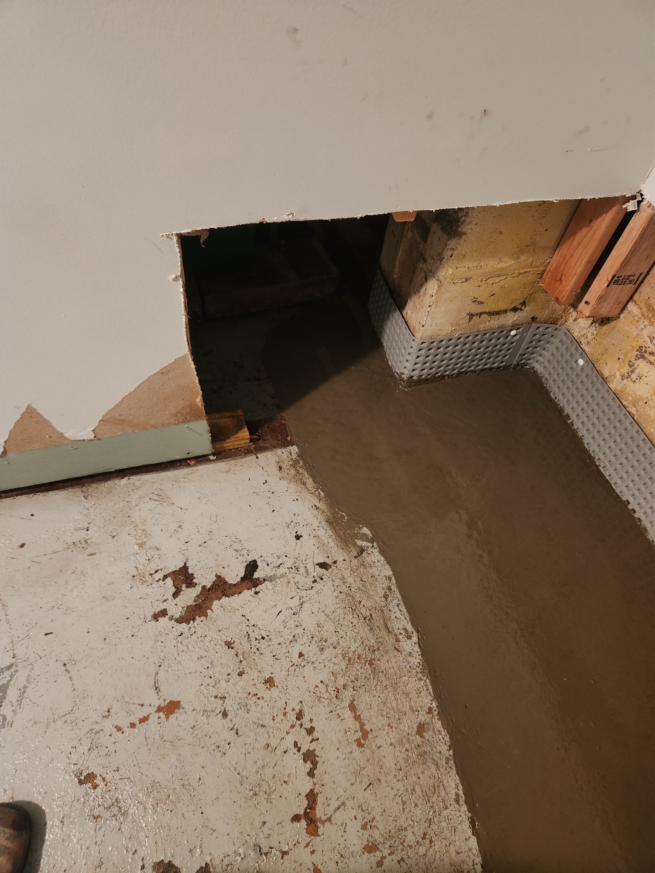 Interior French Drain West Orange NJ by Pure Service Pro, LLC 