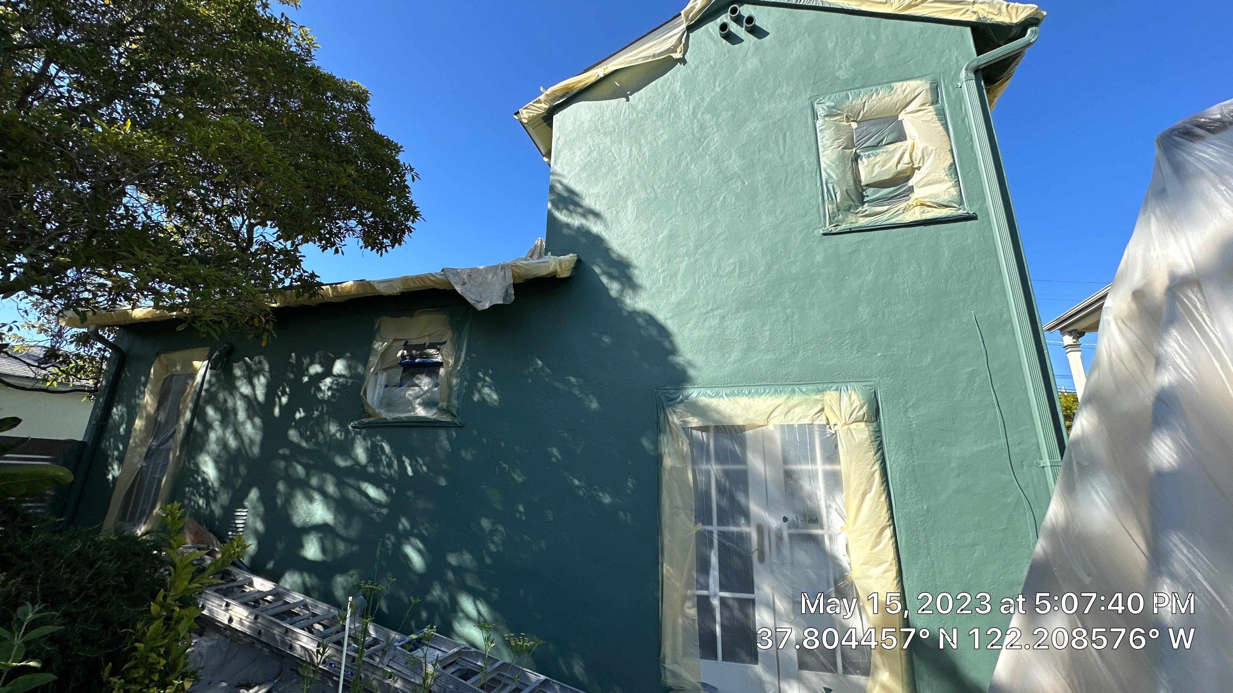 Exterior weatherproofing painting   by Herrera’s Bay Area Painting inc.