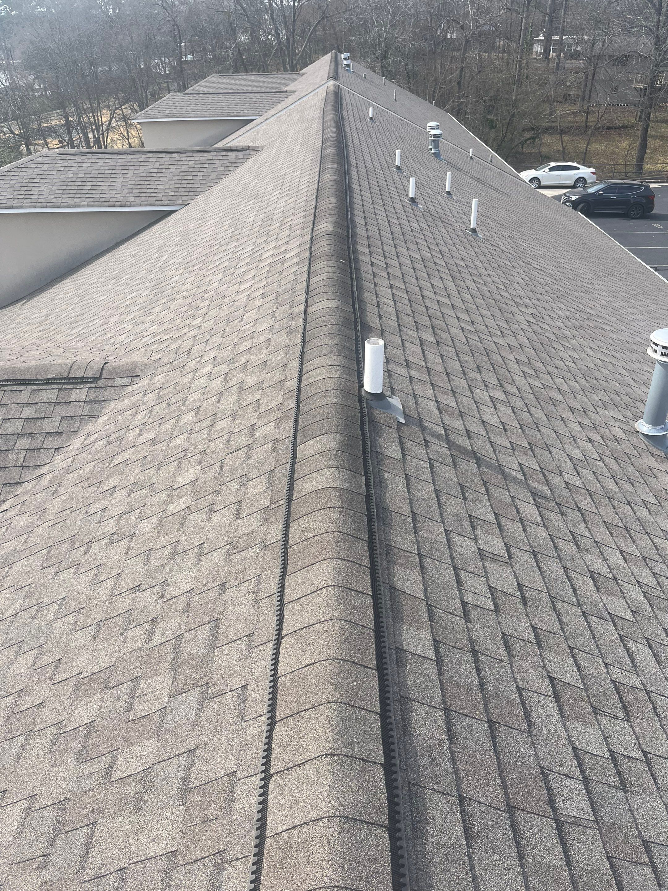 Multi-Unit Architectural Shingle Roof Replacement in Hot Springs Arkansas by Temple Roofing and Exteriors