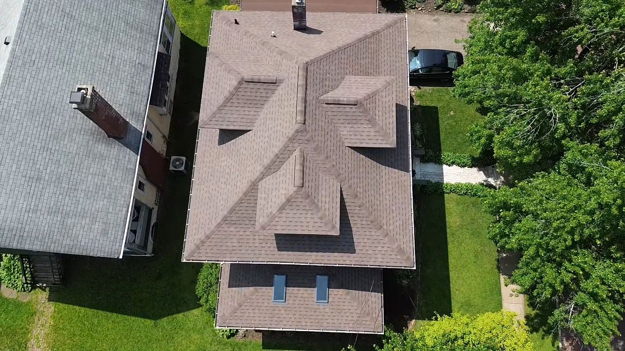 Atlas Pinnacle, Color, Heatherblend, Drip Edge, Color, Royal Brown by Eagle Eye Roofing