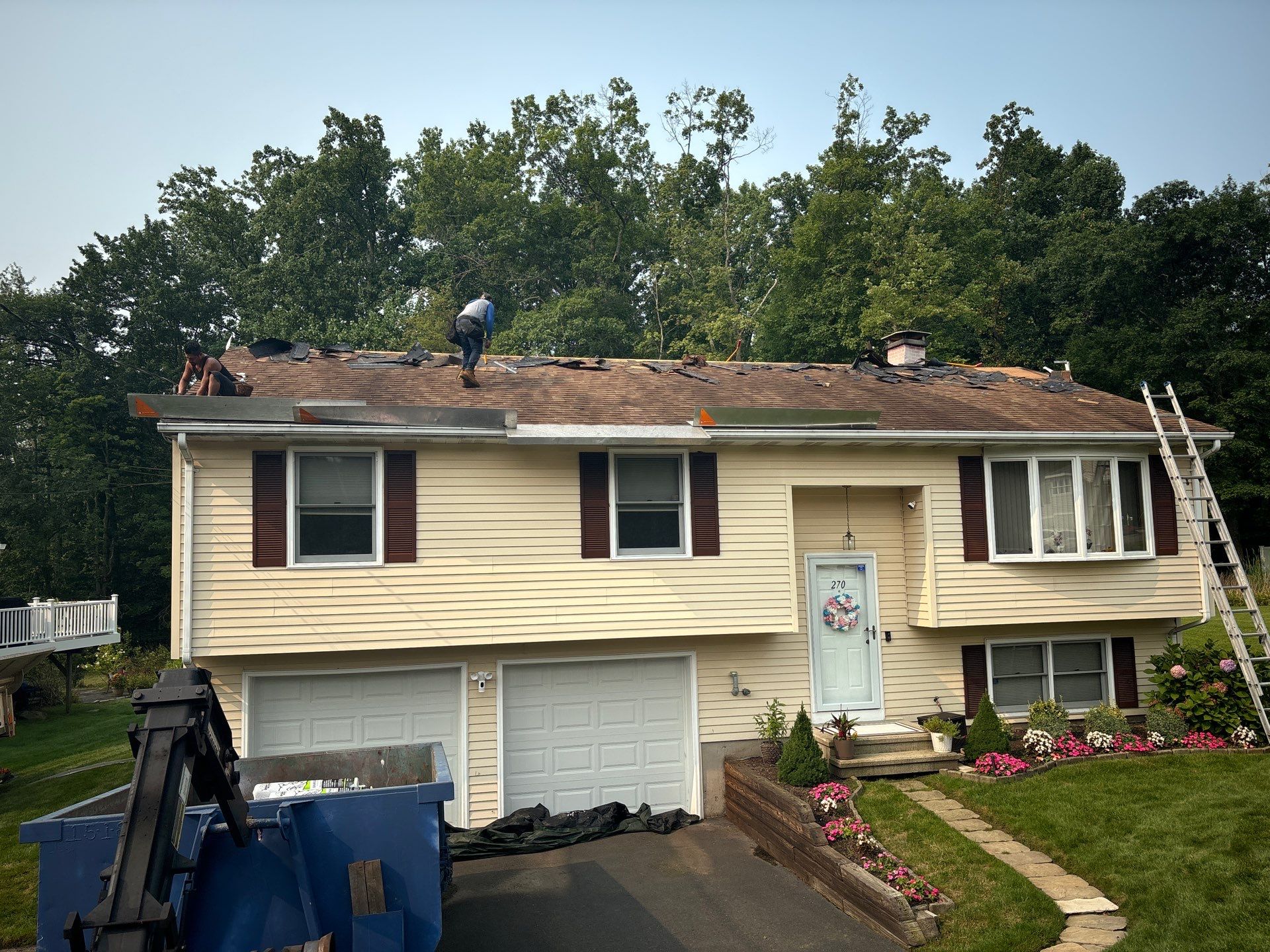 Residential Roofing Installation using Owens Corning TruDefinition Duration - Sand Castle by A Plus Exterior