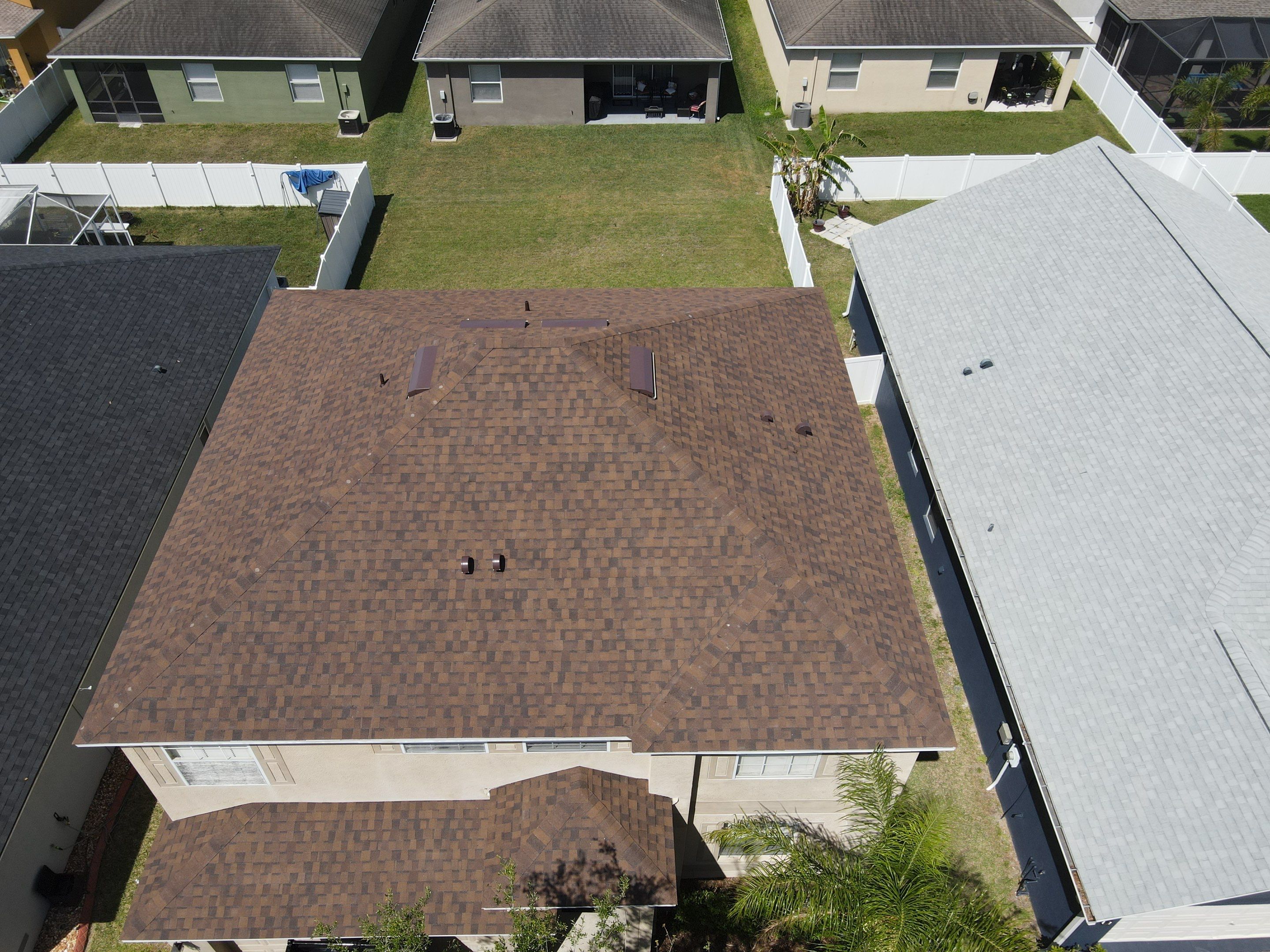 Roof replacement in Riverview, FL. by Steadfast Roofing