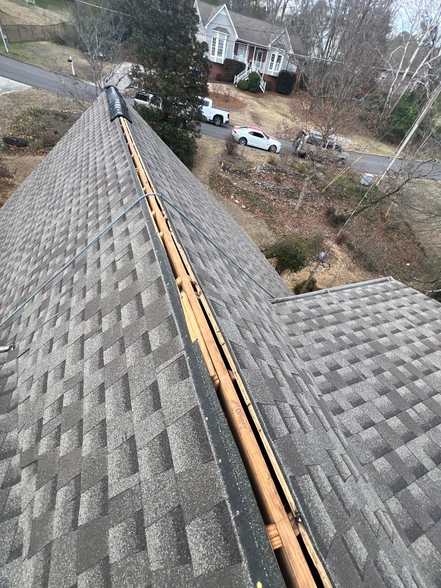 Residential Roofing Installation in Birmingham (Weathered Wood) by The Roofing Dudes
