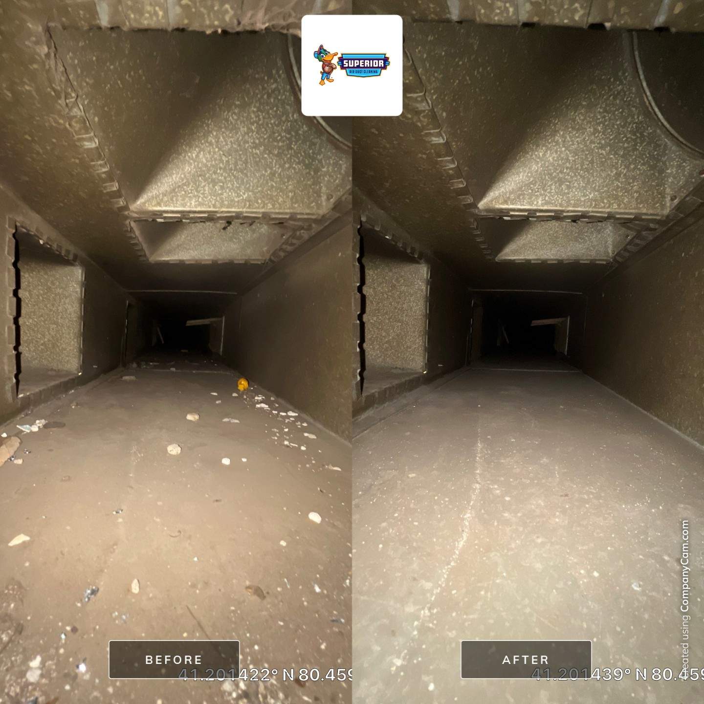 Air Duct Cleaning With a Vacuum Truck in Hermitage, PA by Superior Air Duct Cleaning