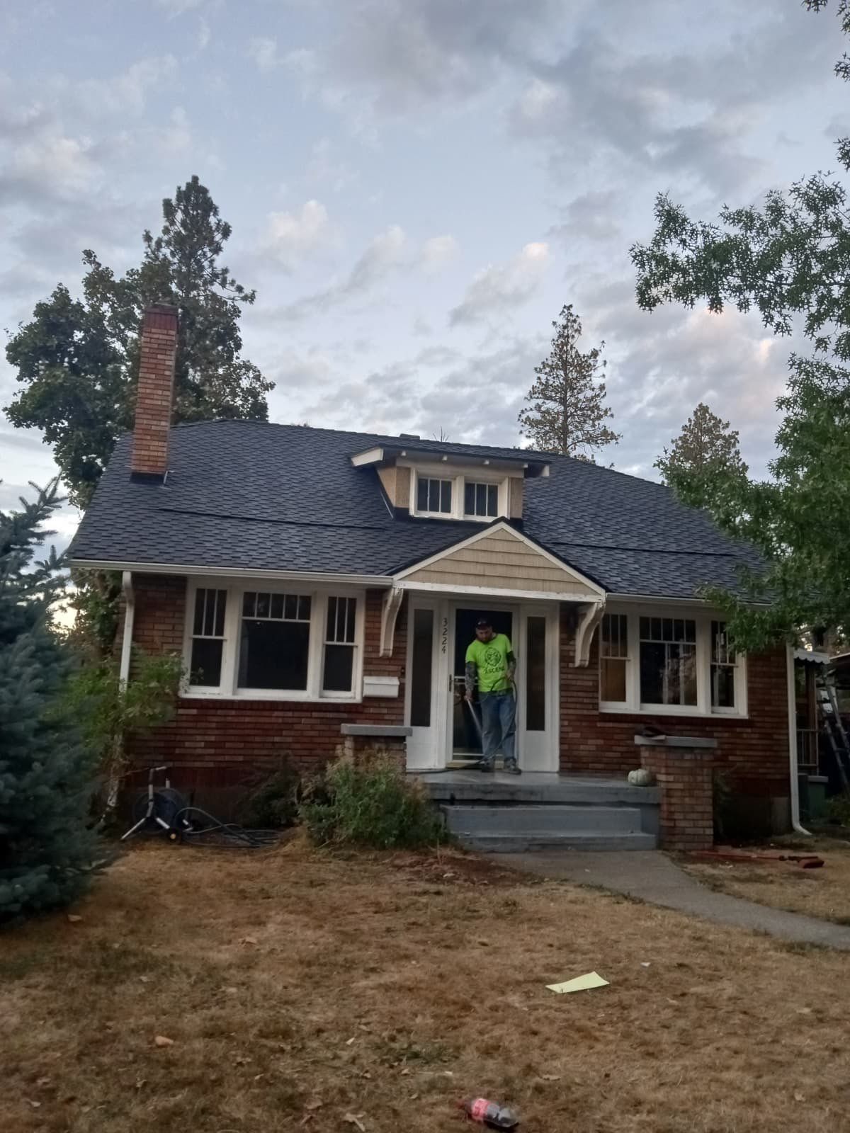 W Cora Avenue Spokane Washington by Alpine Roofing