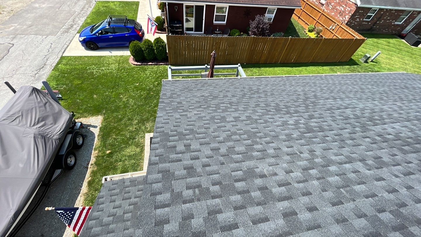 Residential Roofing Installation using GAF Timberline HDZ Charcoal by Nitro Roofing and Construction