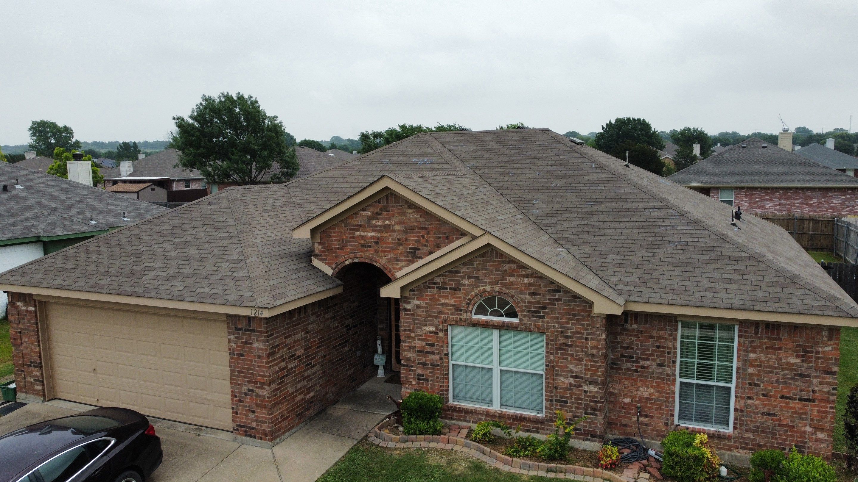 USAA Approved Reroof Project by Berry Good Roofing 