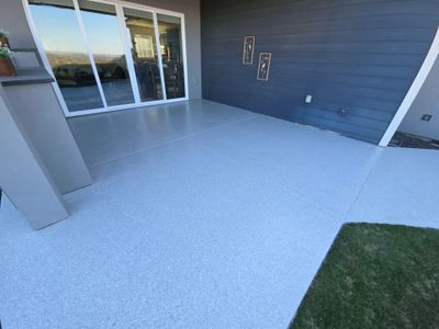 Kennewick Patio and Walkway Transformation with Limestone Hybrid Coating