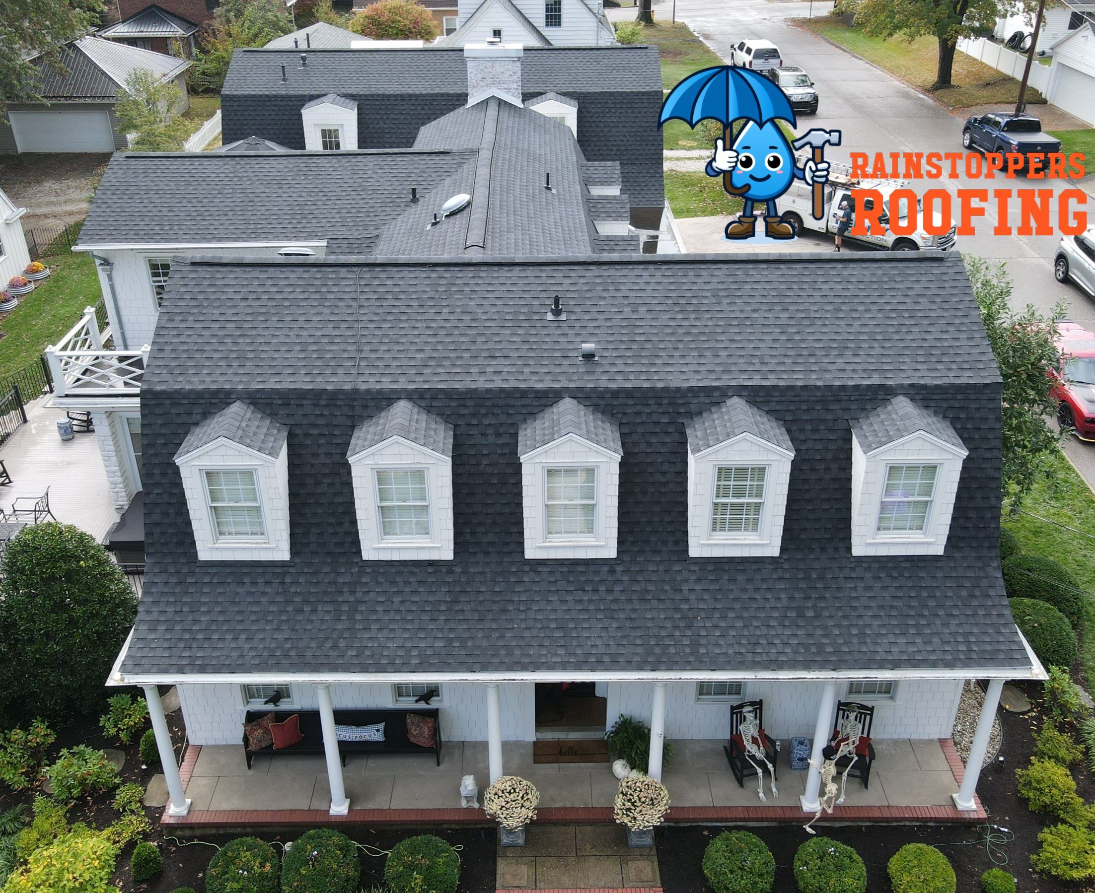 Residential Roofing Installation using Timberline HDZ by Rainstoppers Roofing