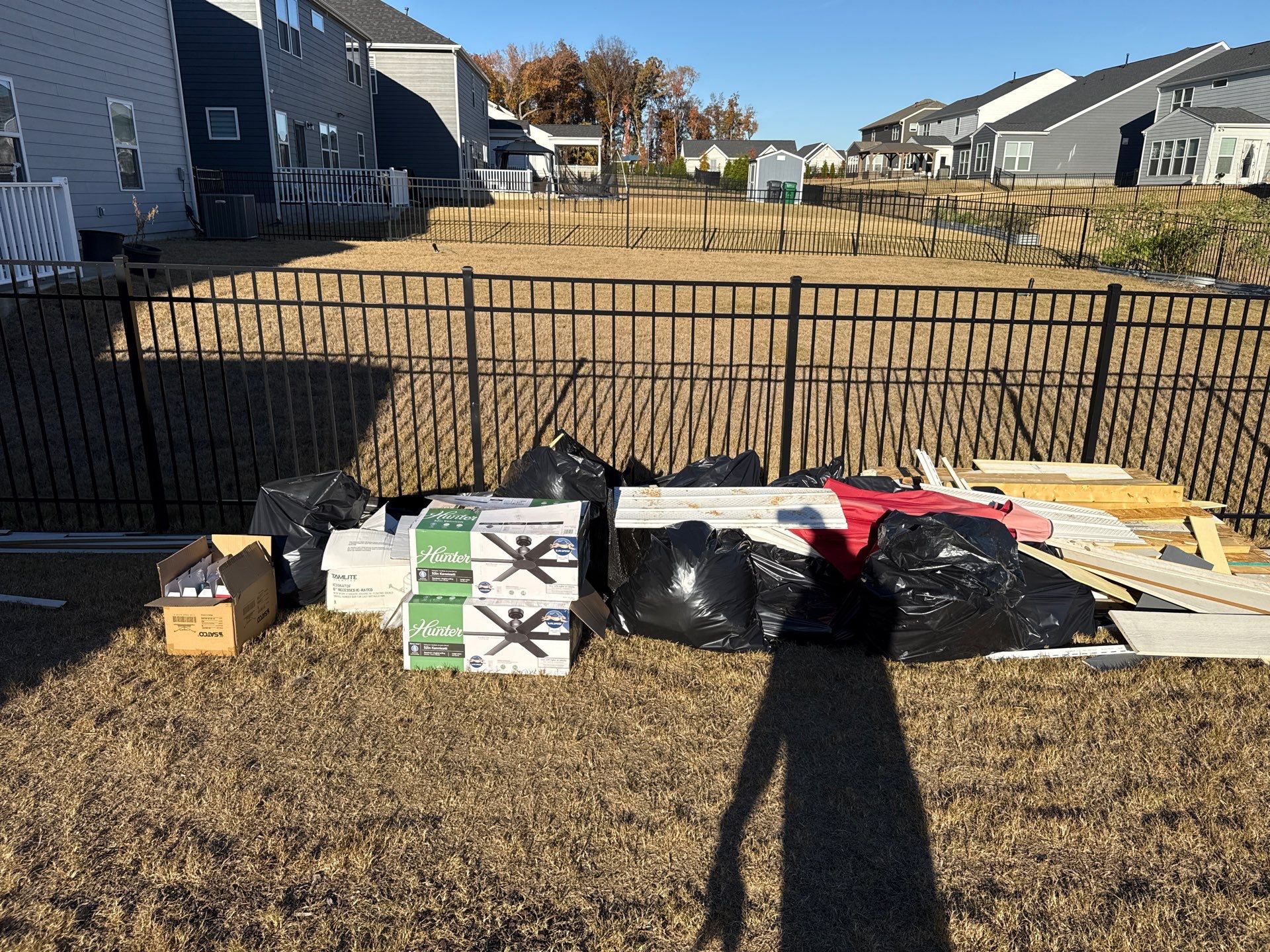 Project in Charlotte by Badger Hauling