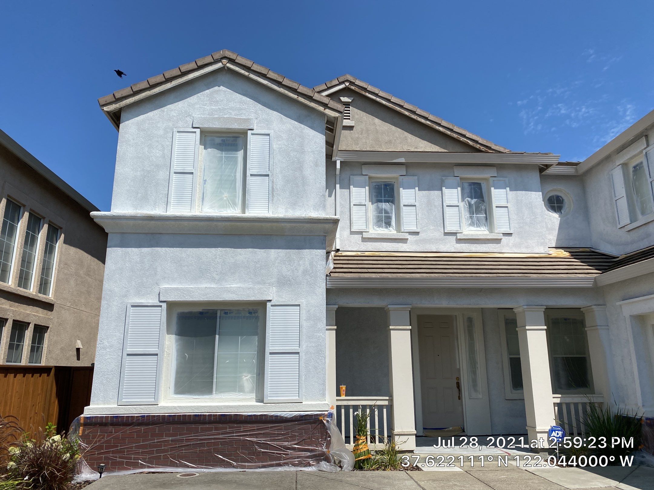 Exterior Painting  Elastomeric by Herrera’s Bay Area Painting inc.