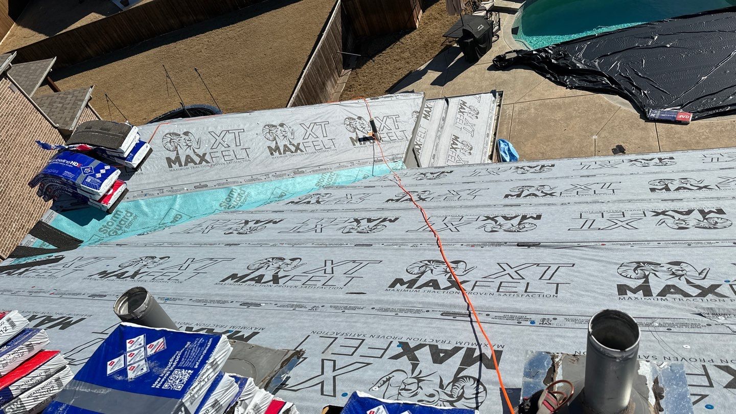 Residential Roof Replacement in Fort Worth, TX. by Elite Roofing LLC