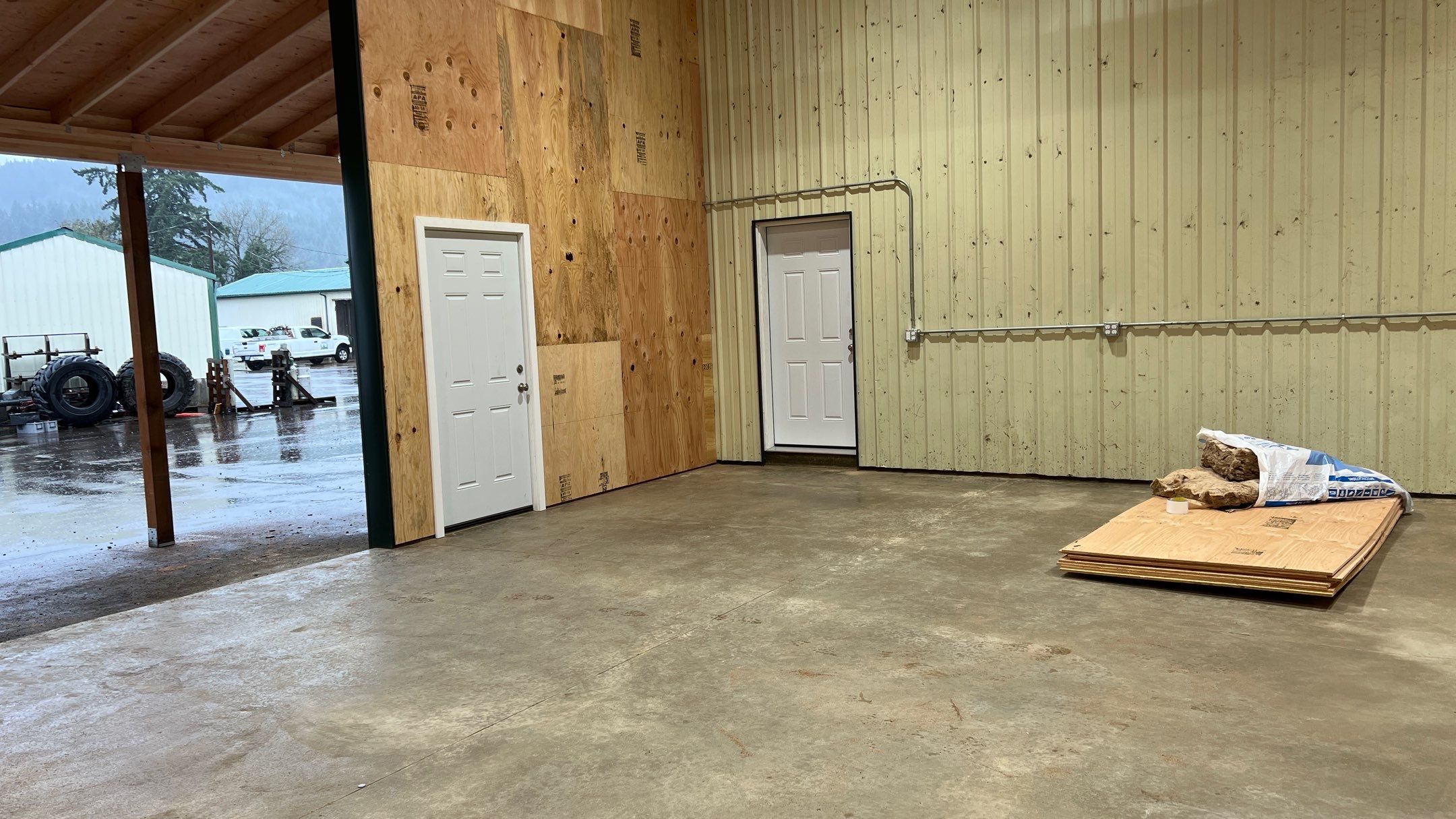 Warehouse Enclosure and Patio Cover Build by Villegas Remodeling, LLC