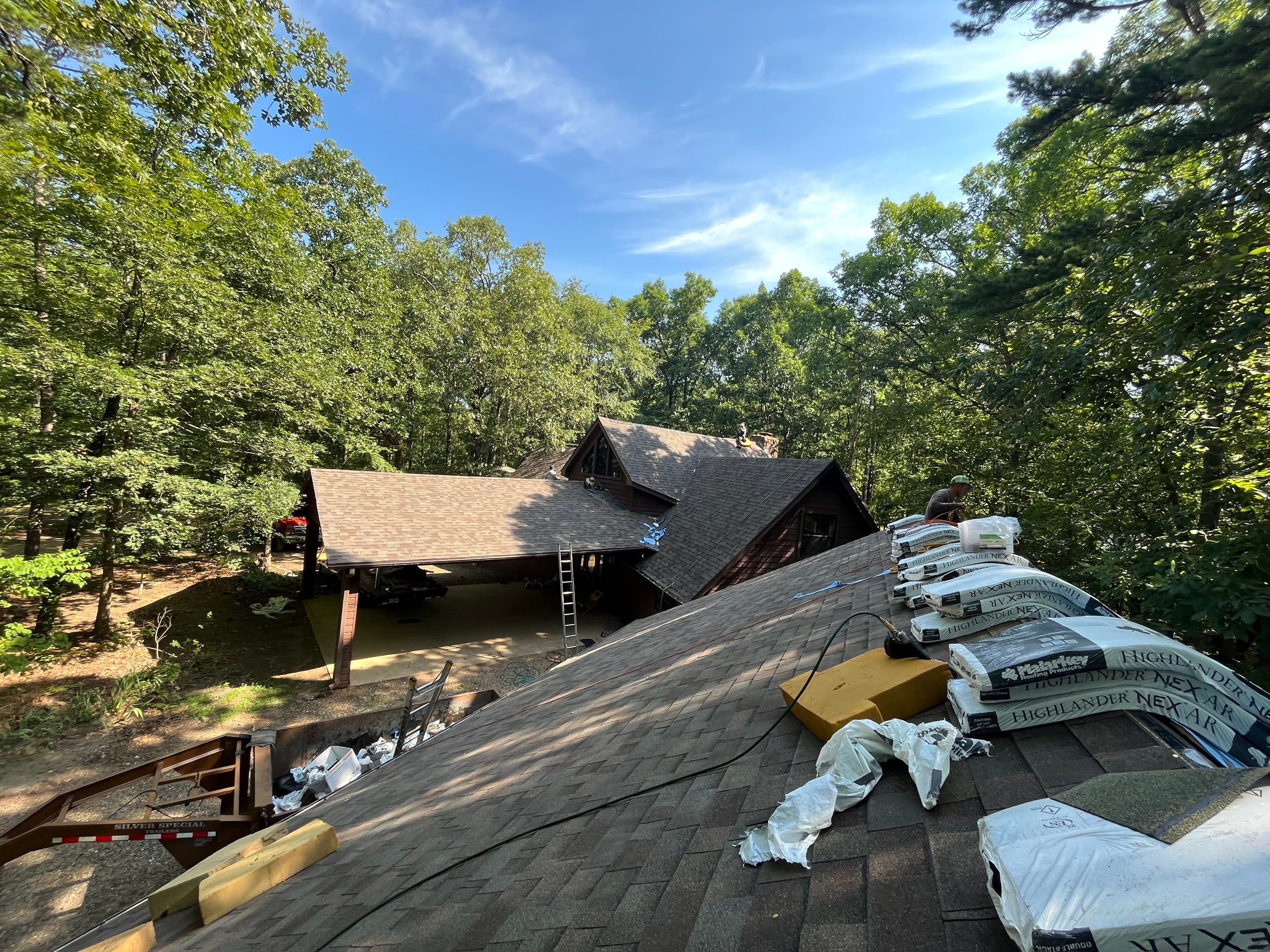 Residential Reroof: 40 Year Impact Rated Architectural Shingles by Hostetler Roofing