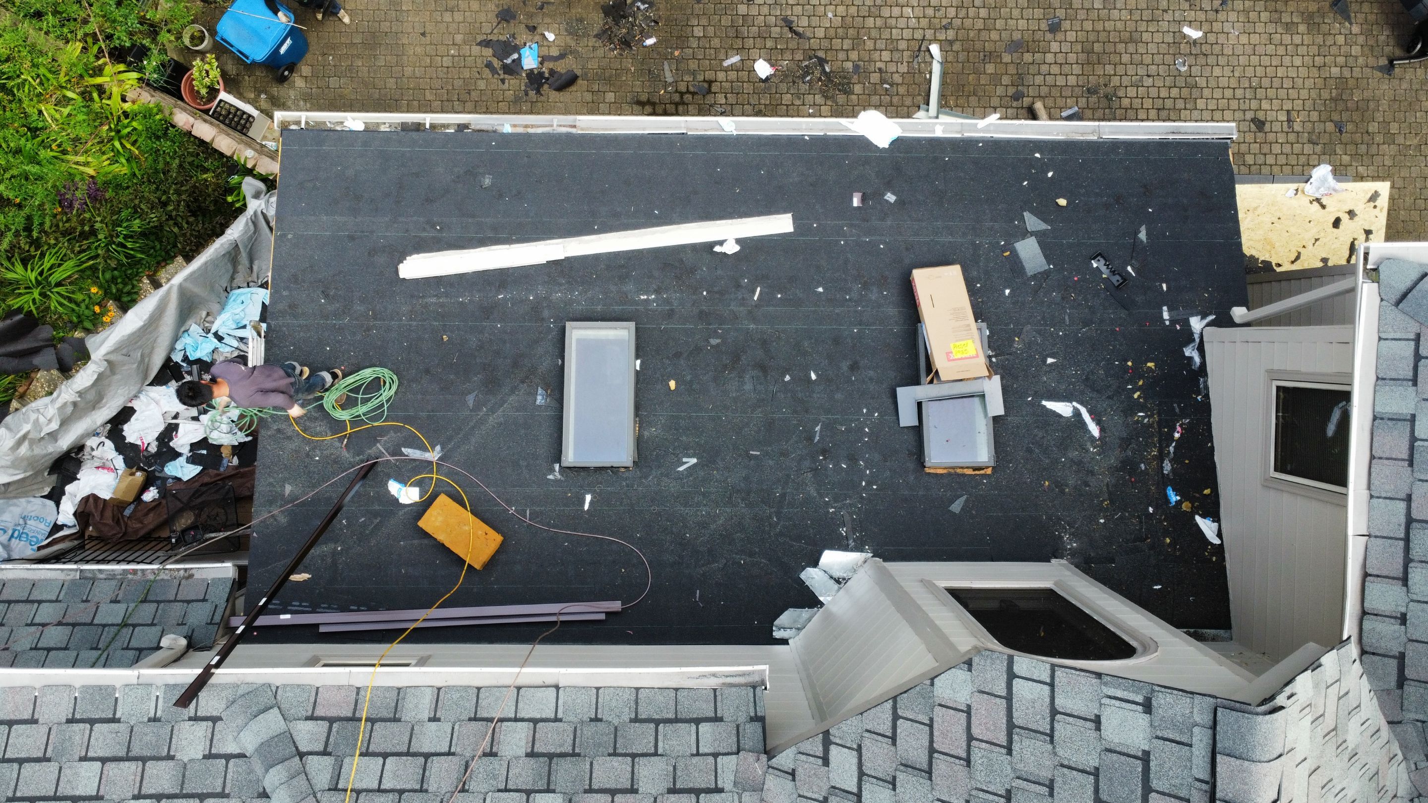 Residential Roofing Repair using CertainTeed BELMONT Colonial Slate by Reset Roofing