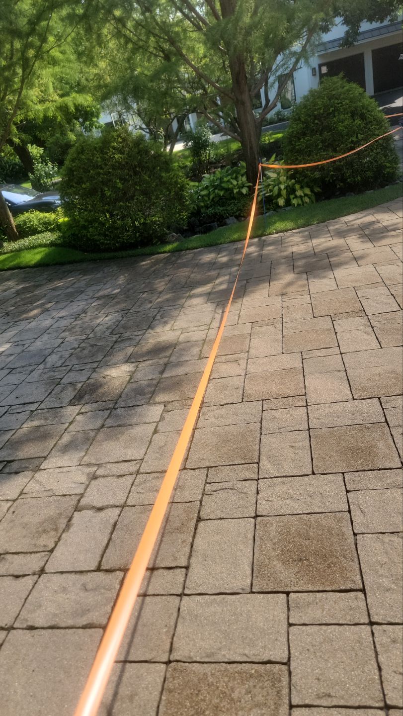 Brick paver clean, sand and seal.  using Surebond SB-1300 by Northern Power Washing LLC.