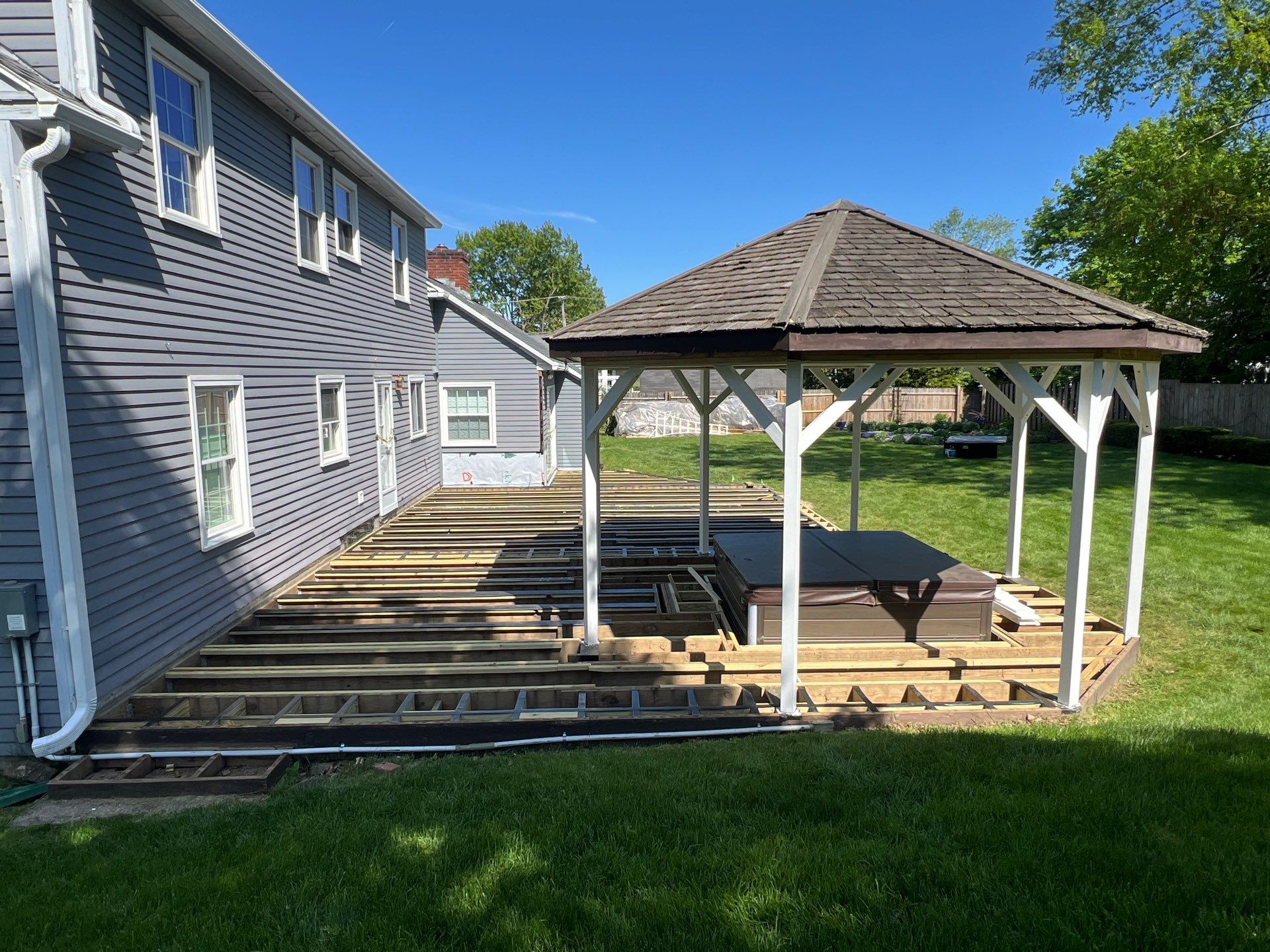 Deck Repair using Trex Select Decking by Chagnon Building & Remodeling LLC